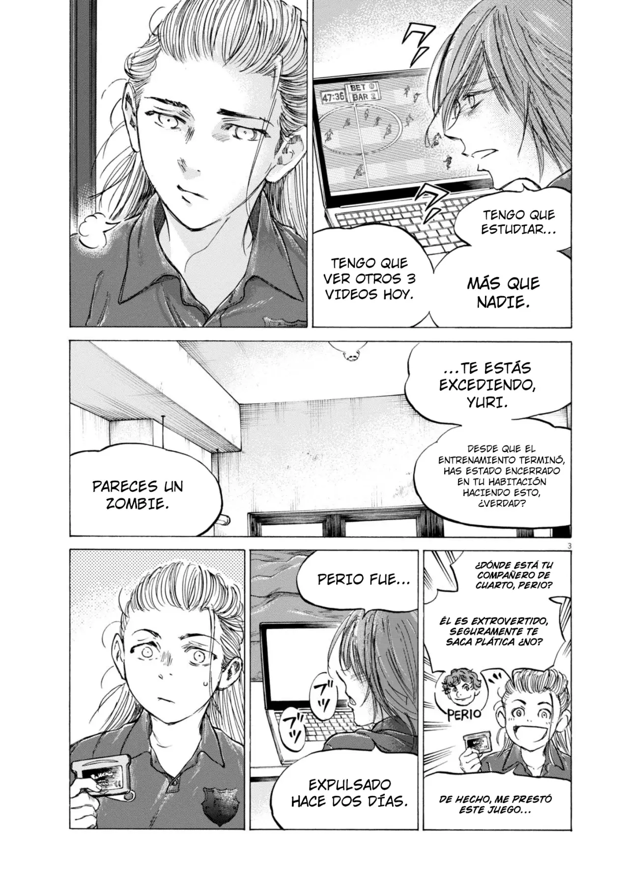 Ao ashi capítulo 370, página 4