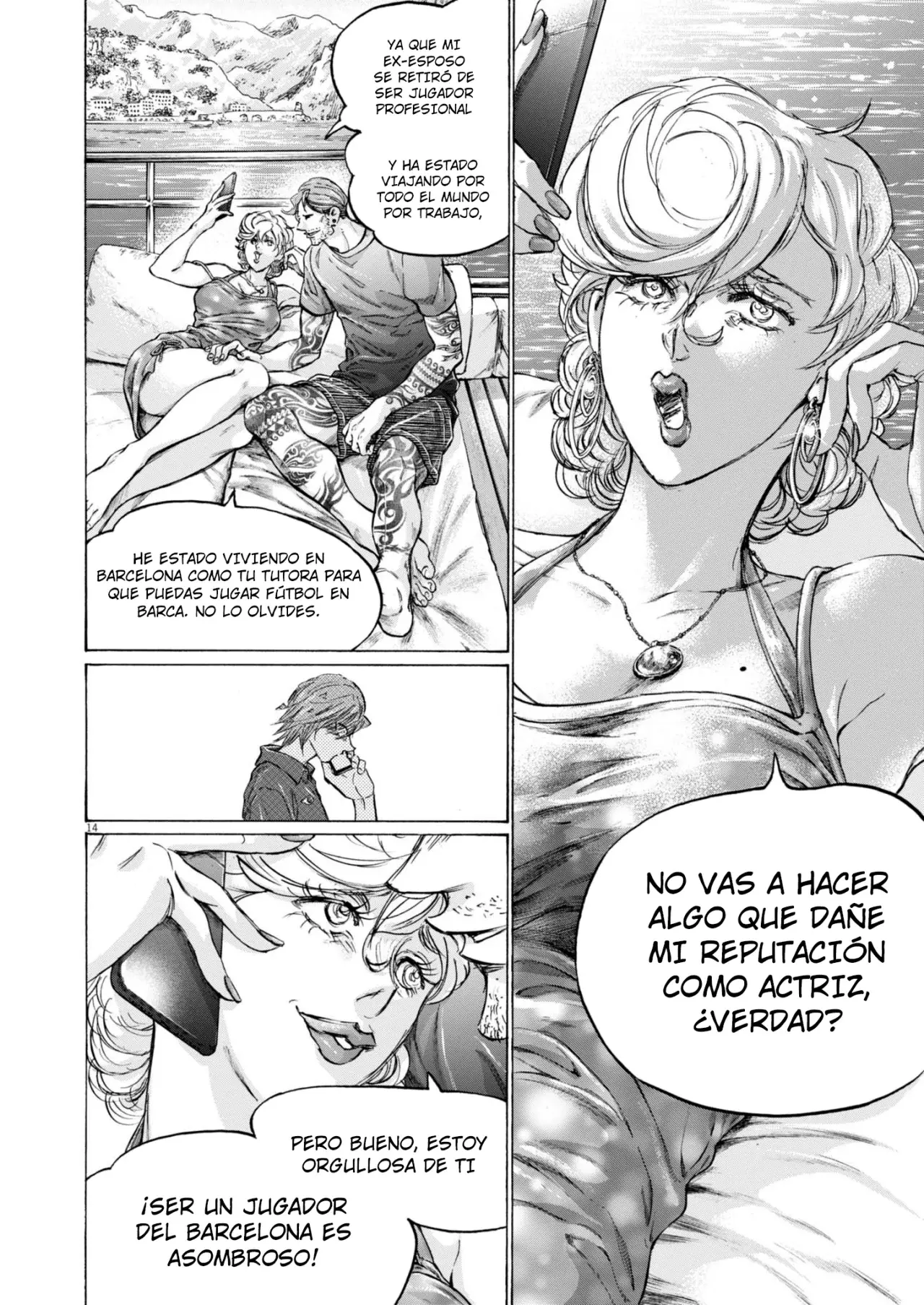 Ao ashi capítulo 370, página 15
