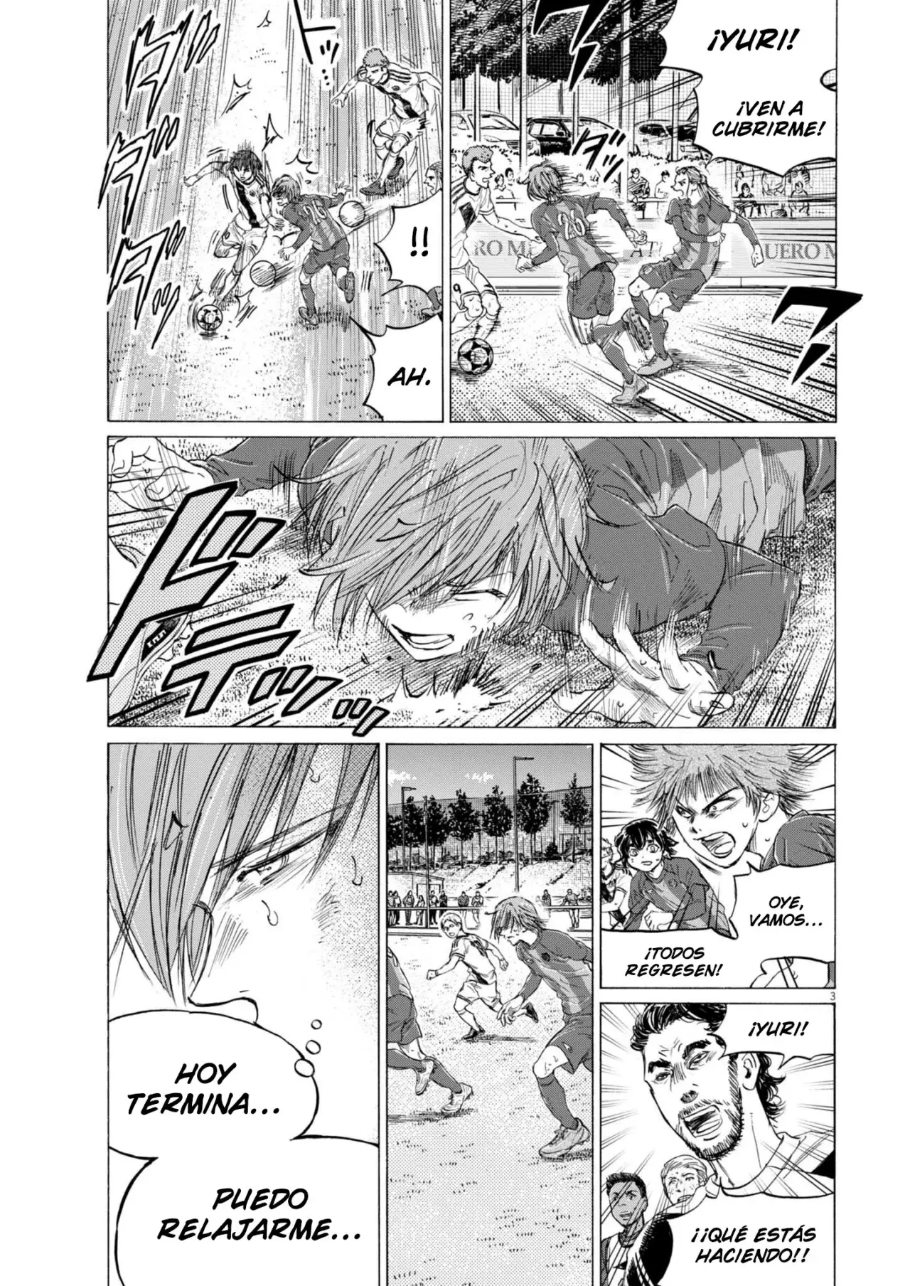 Ao ashi capítulo 371, página 4