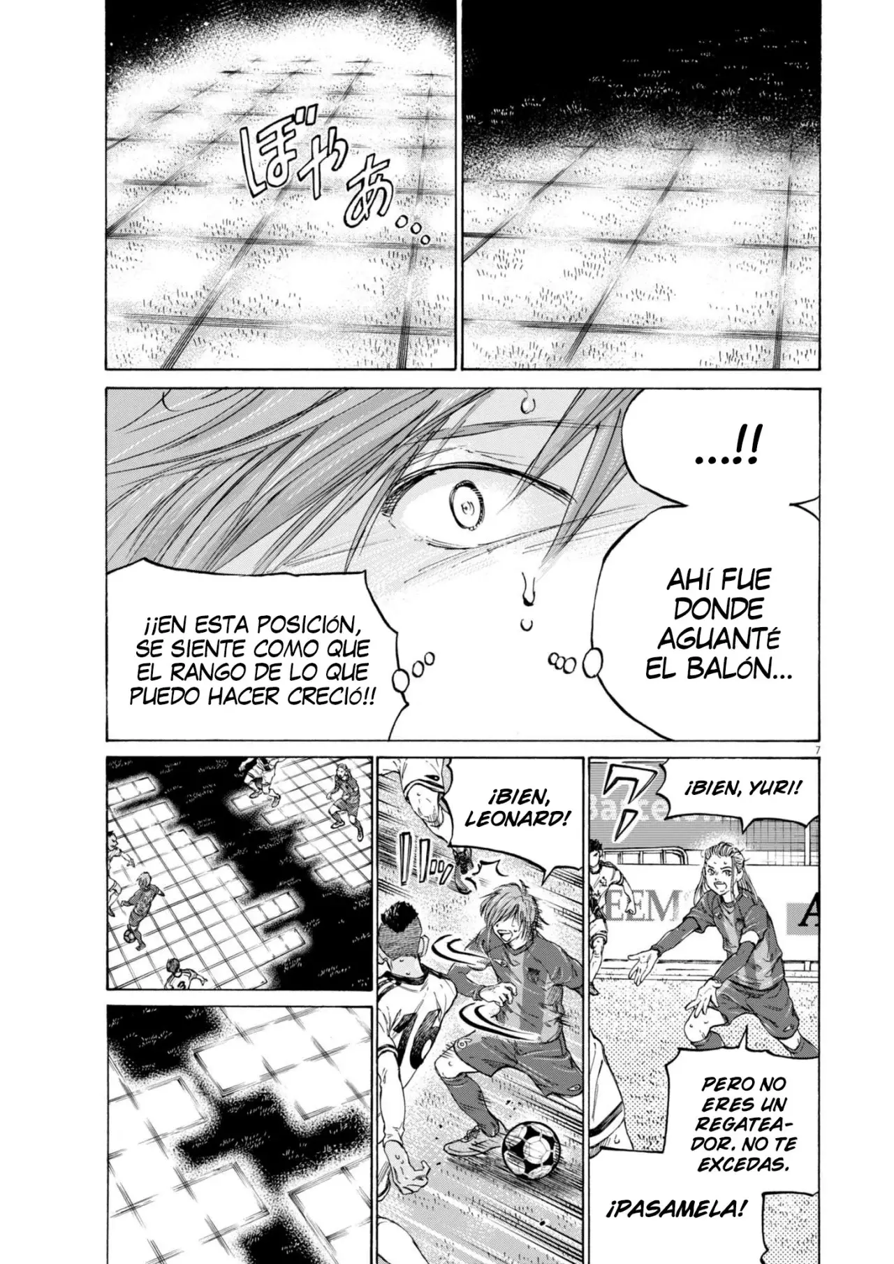Ao ashi capítulo 371, página 8