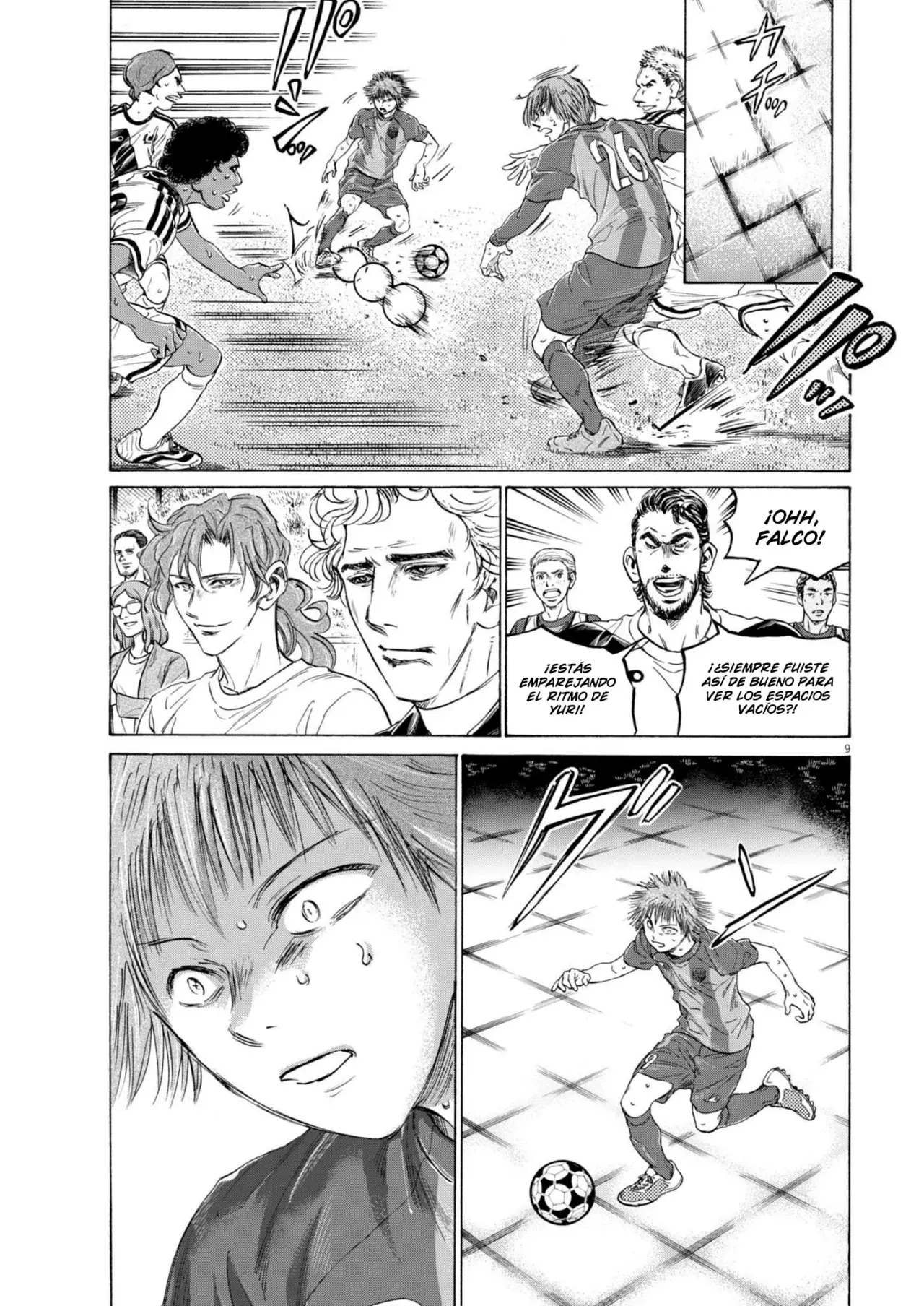 Ao ashi capítulo 371, página 10