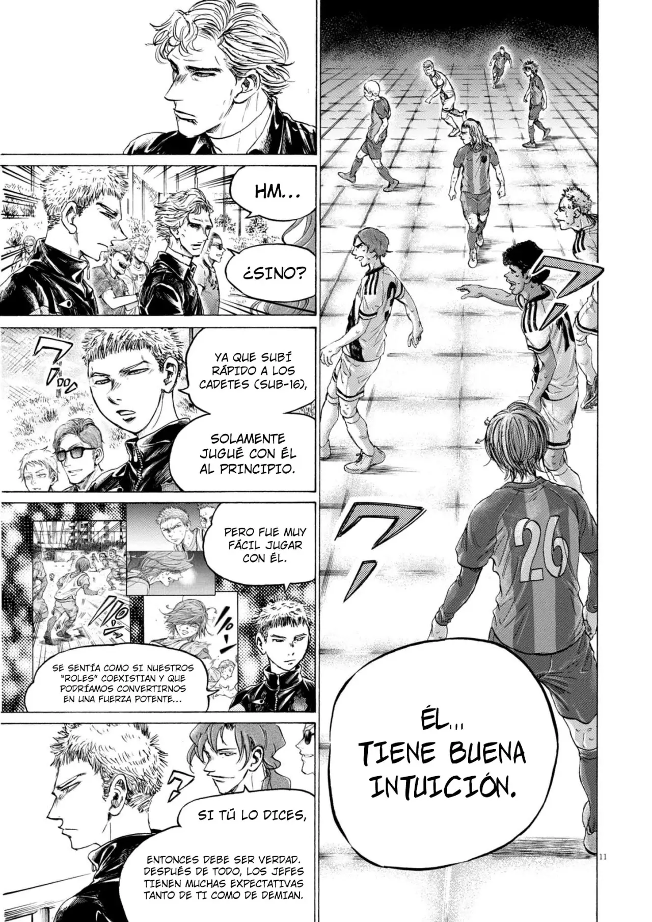 Ao ashi capítulo 371, página 12