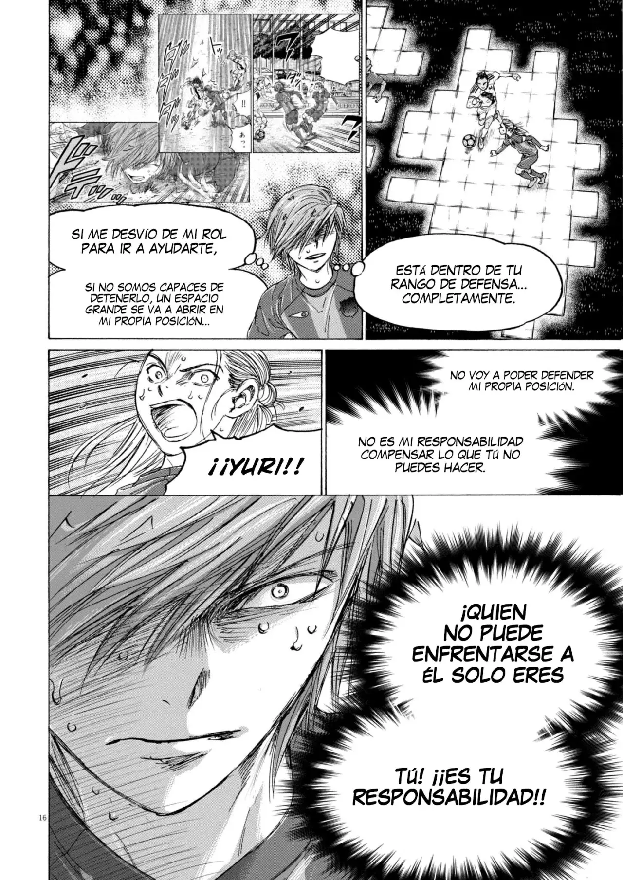 Ao ashi capítulo 371, página 17