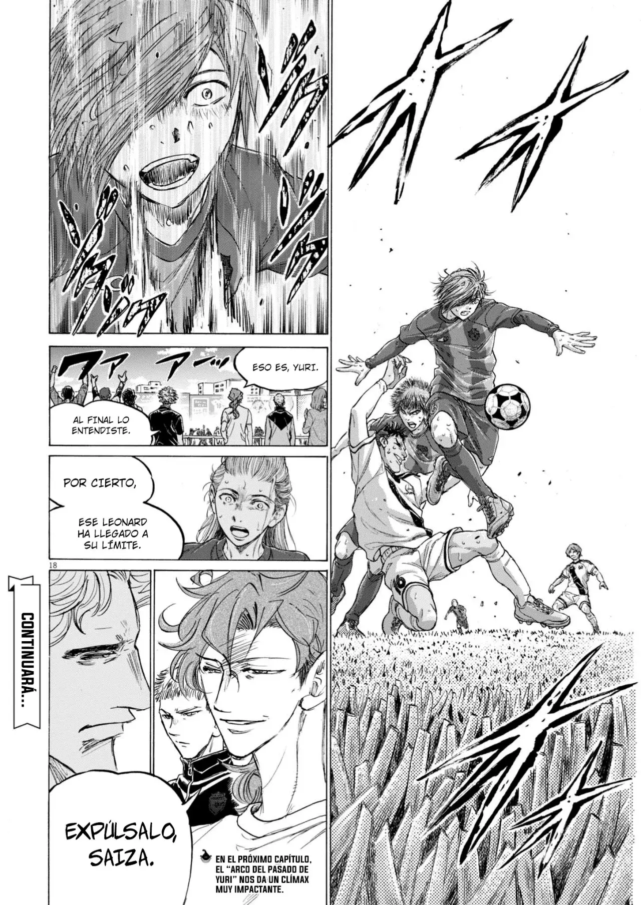 Ao ashi capítulo 371, página 19