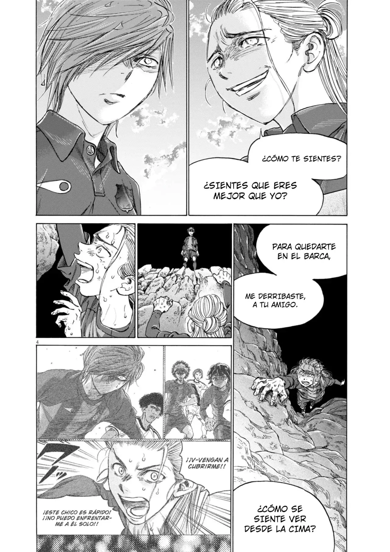 Ao ashi capítulo 372, página 5