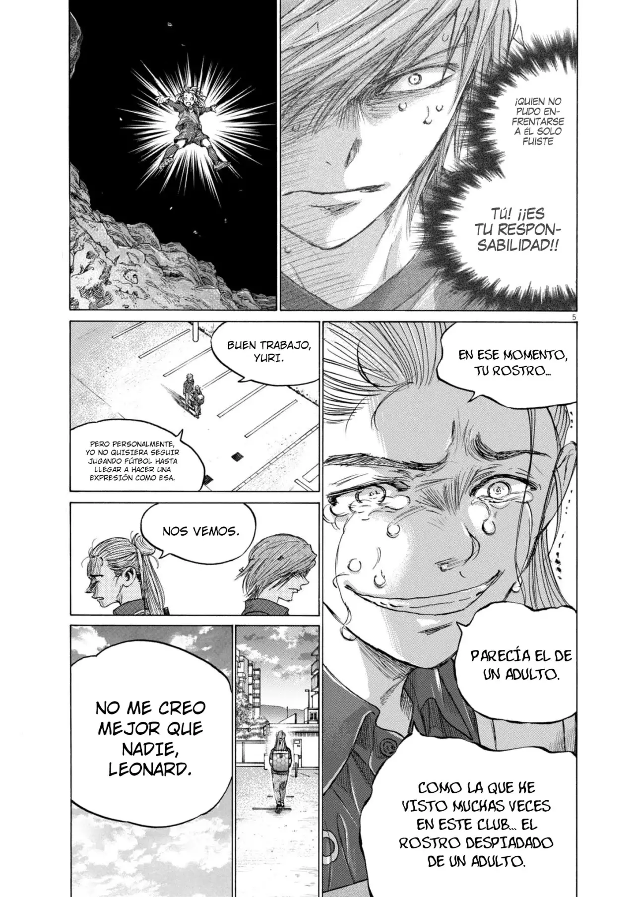 Ao ashi capítulo 372, página 6
