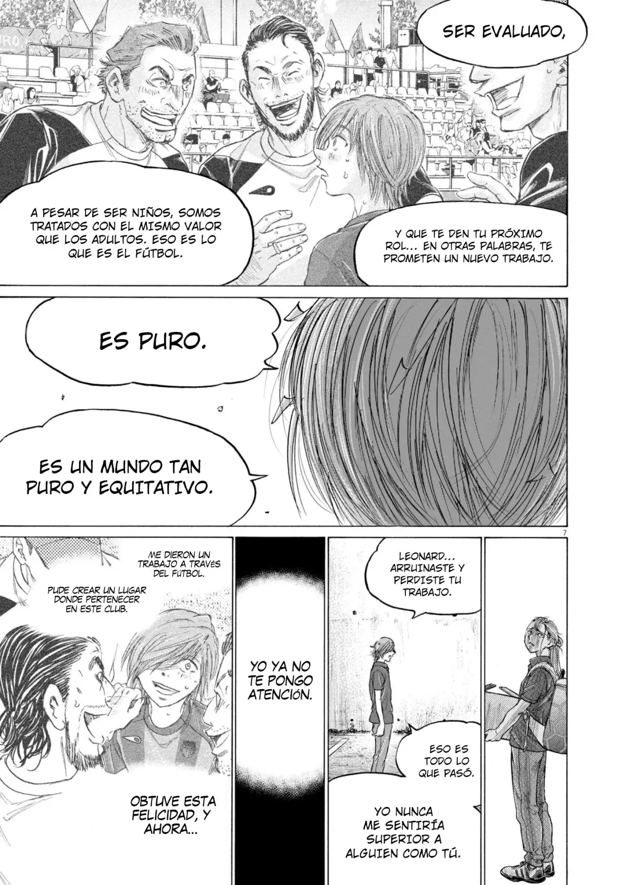Ao ashi capítulo 372, página 8