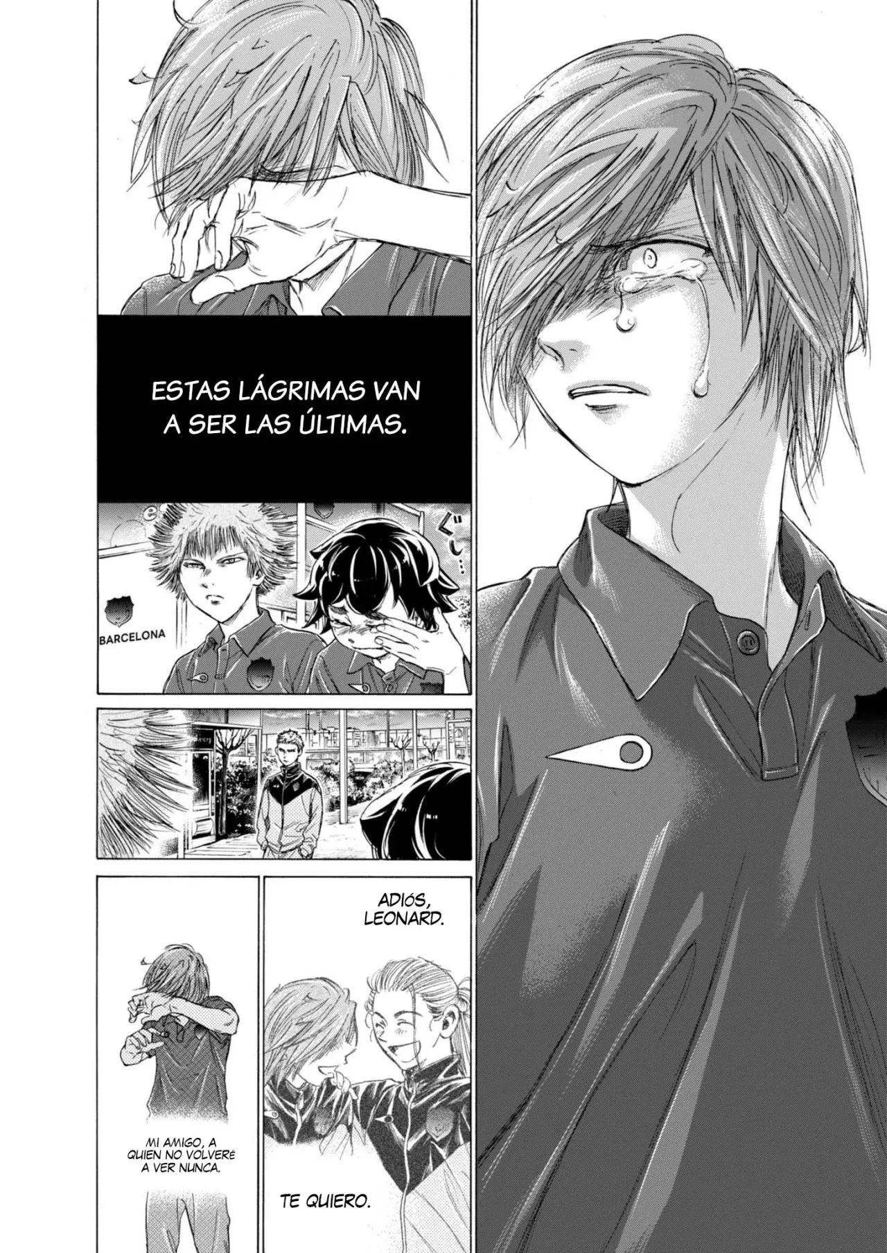Ao ashi capítulo 372, página 10