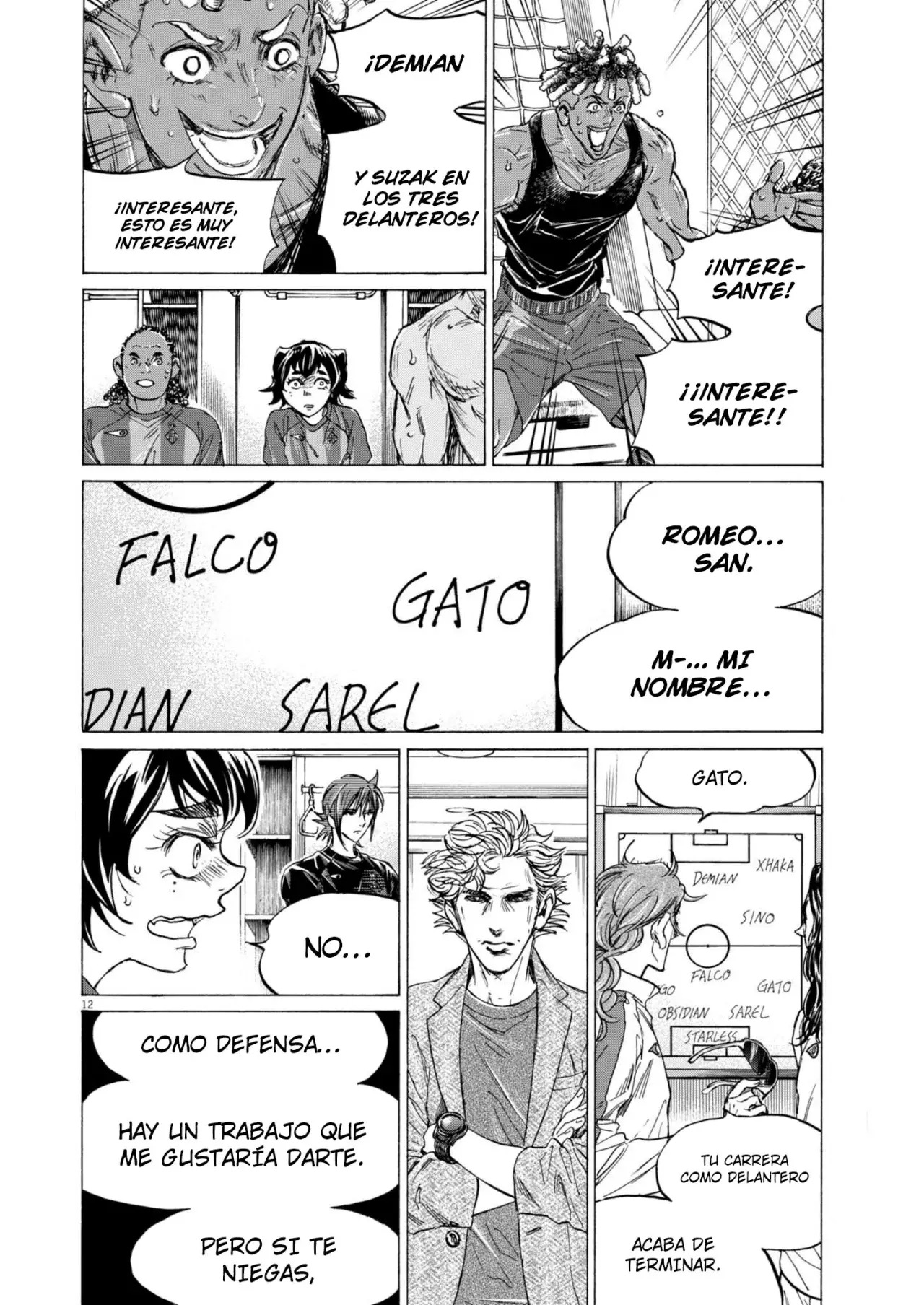 Ao ashi capítulo 372, página 13