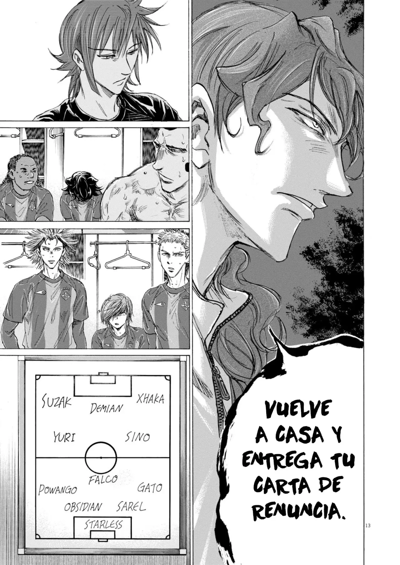 Ao ashi capítulo 372, página 14