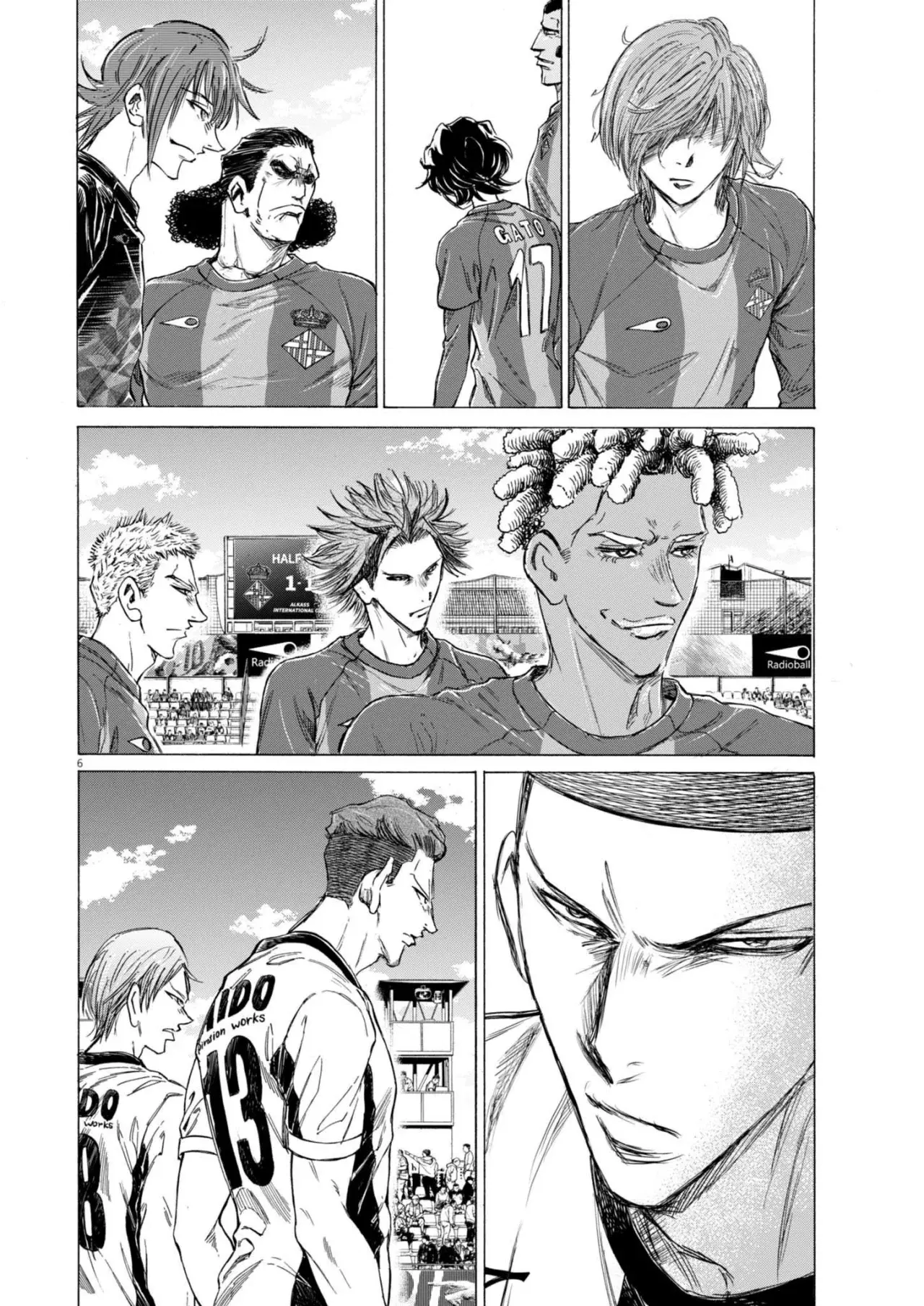 Ao ashi capítulo 373, página 7