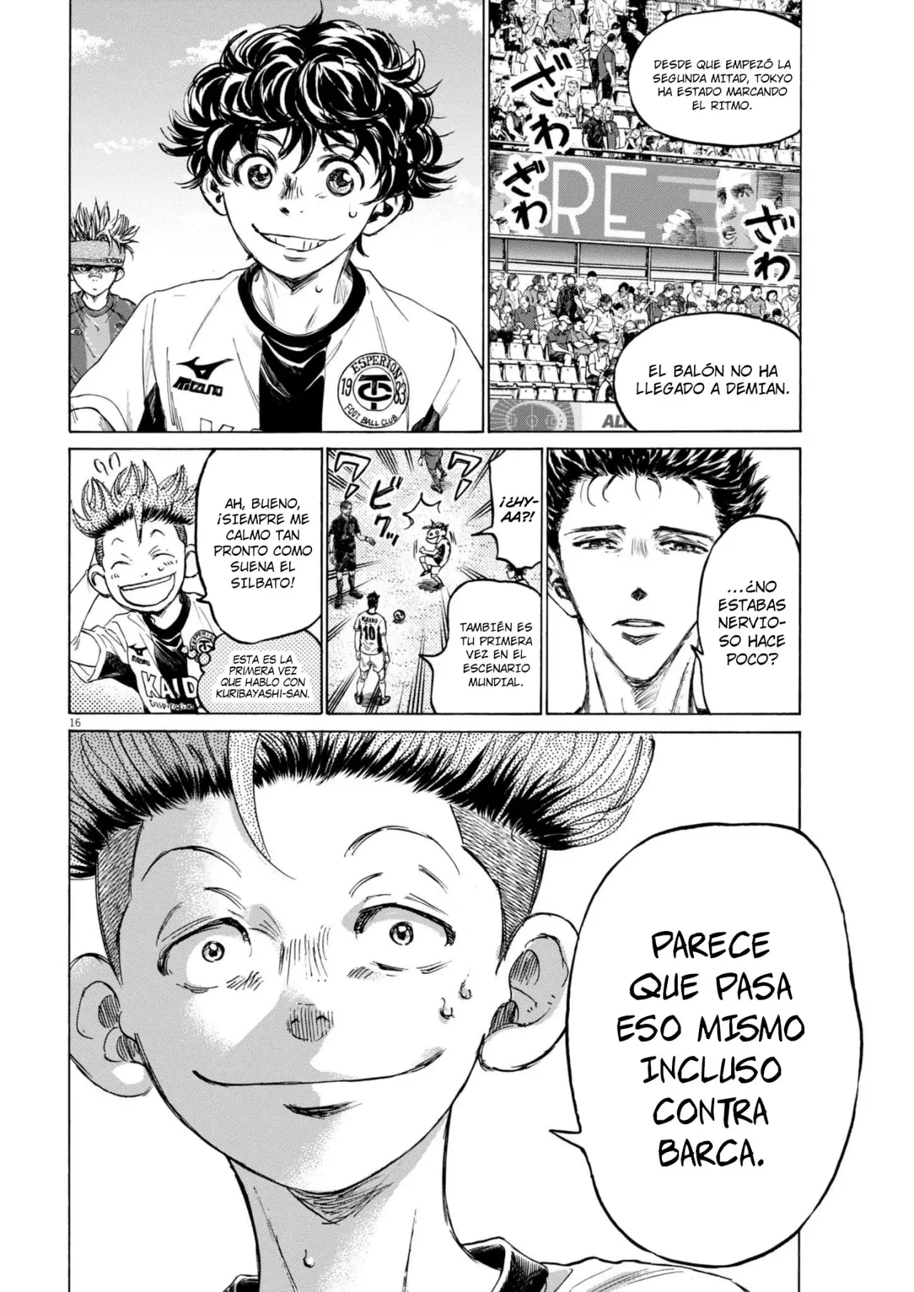 Ao ashi capítulo 373, página 17