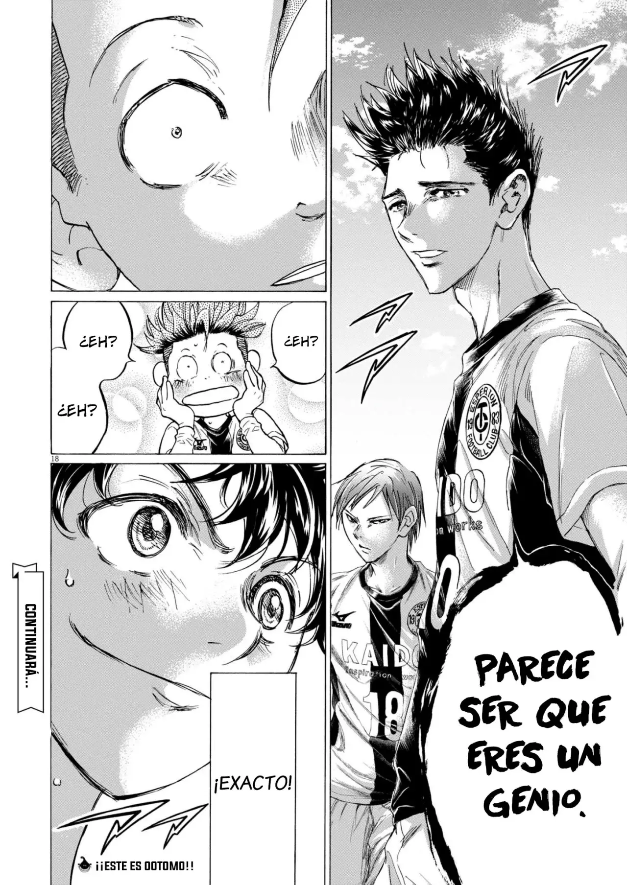 Ao ashi capítulo 373, página 19