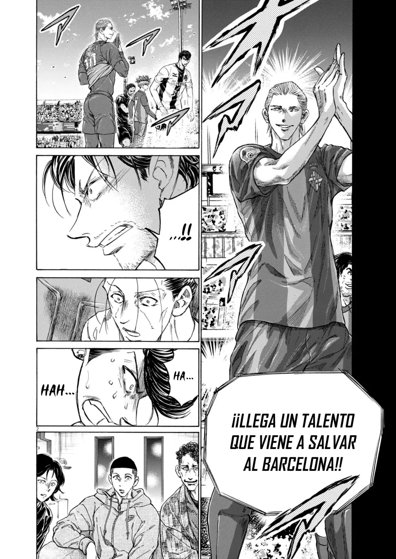 Ao ashi capítulo 376, página 4