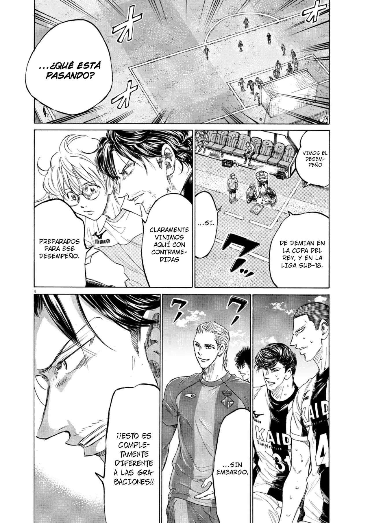 Ao ashi capítulo 376, página 6