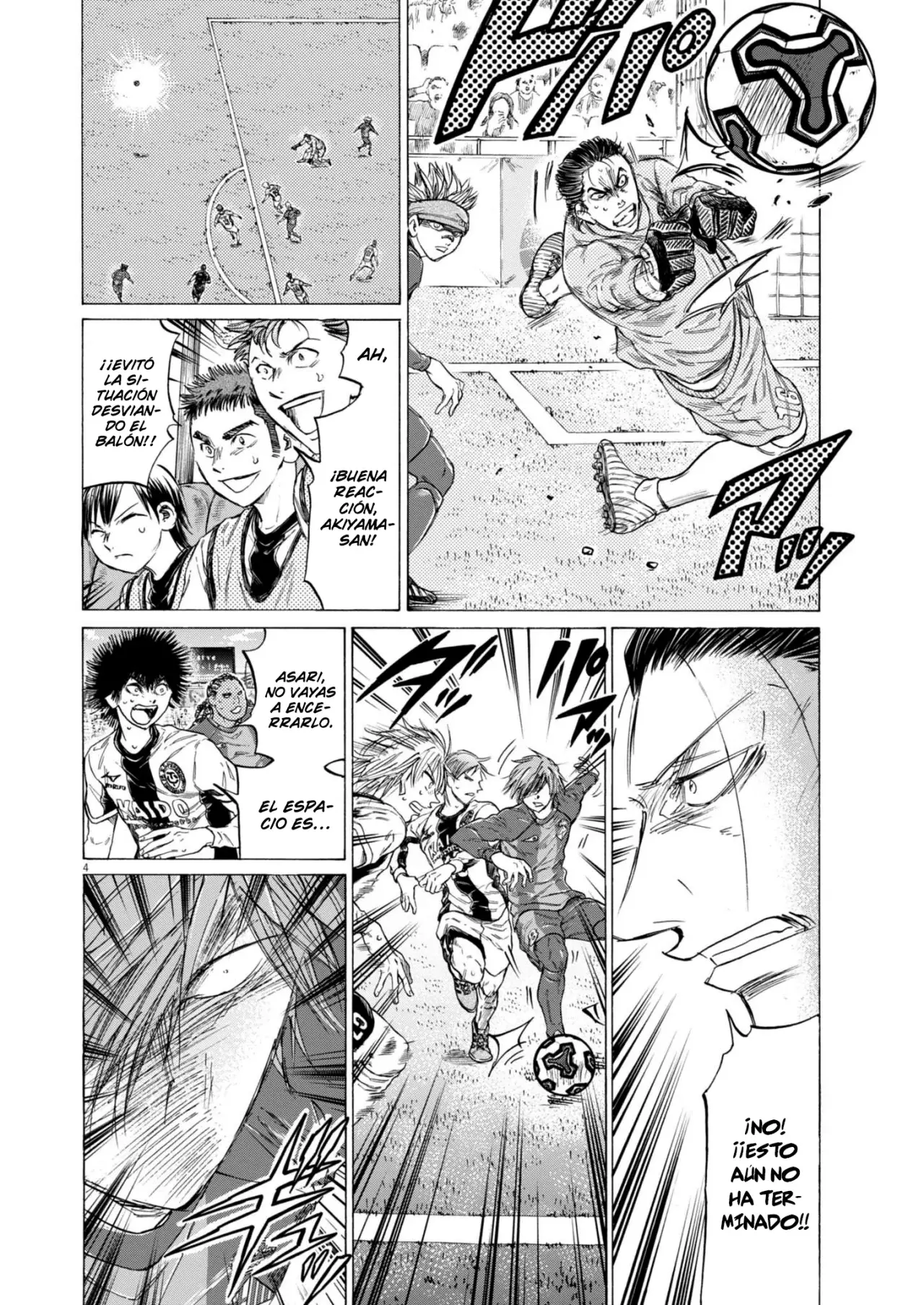 Ao ashi capítulo 377, página 5