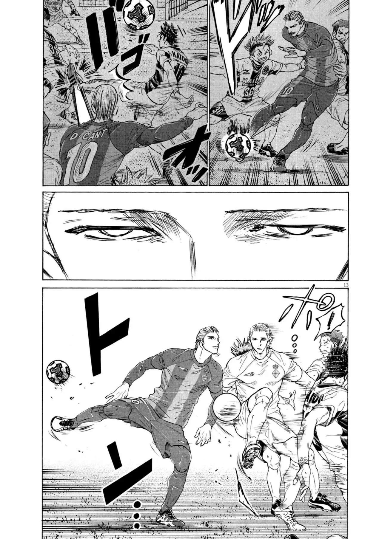 Ao ashi capítulo 377, página 14