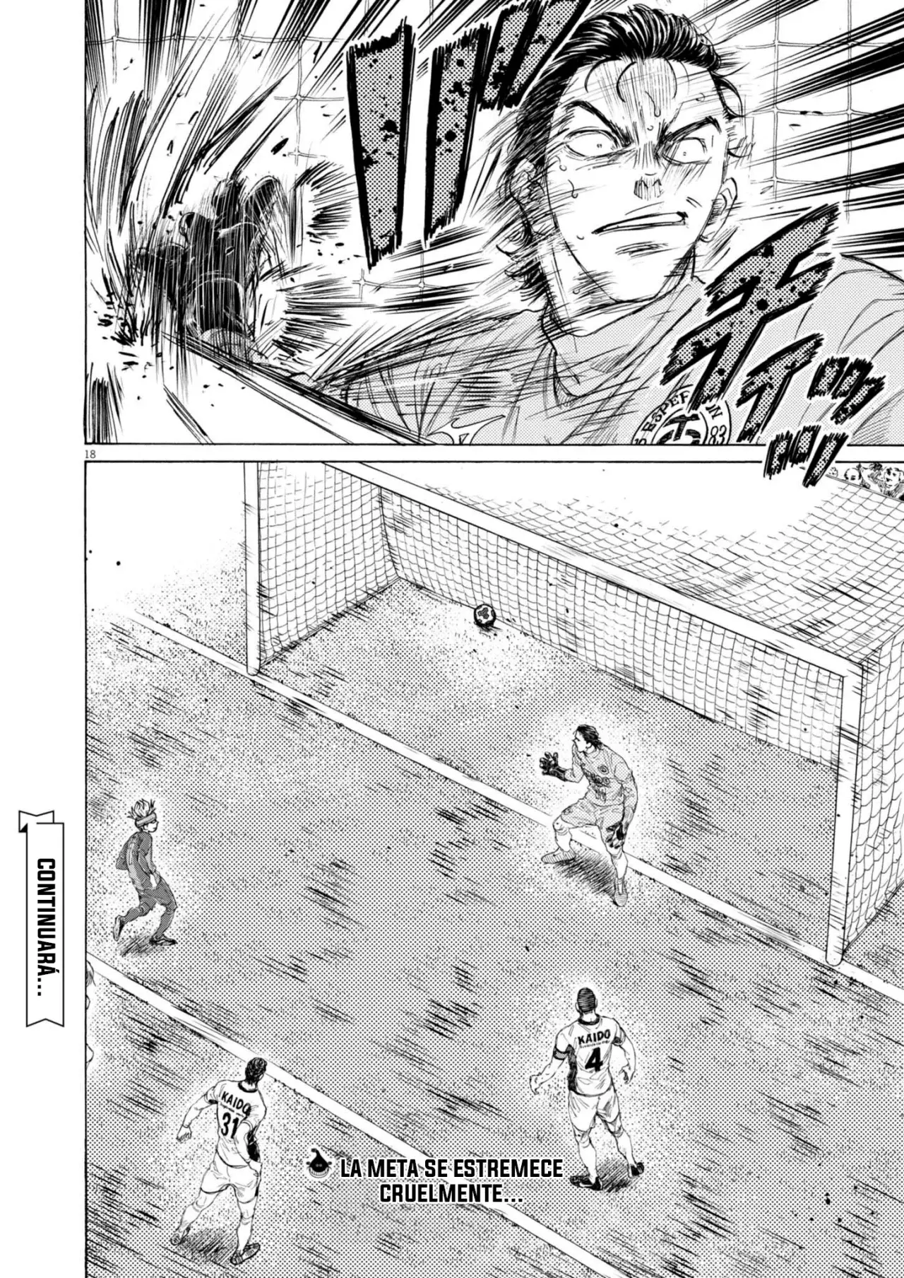 Ao ashi capítulo 377, página 18