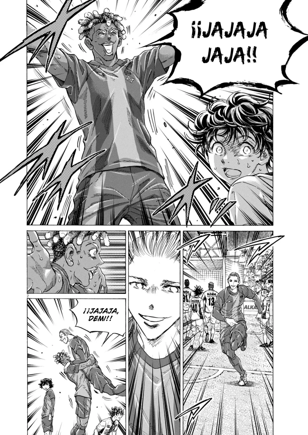 Ao ashi capítulo 378, página 3