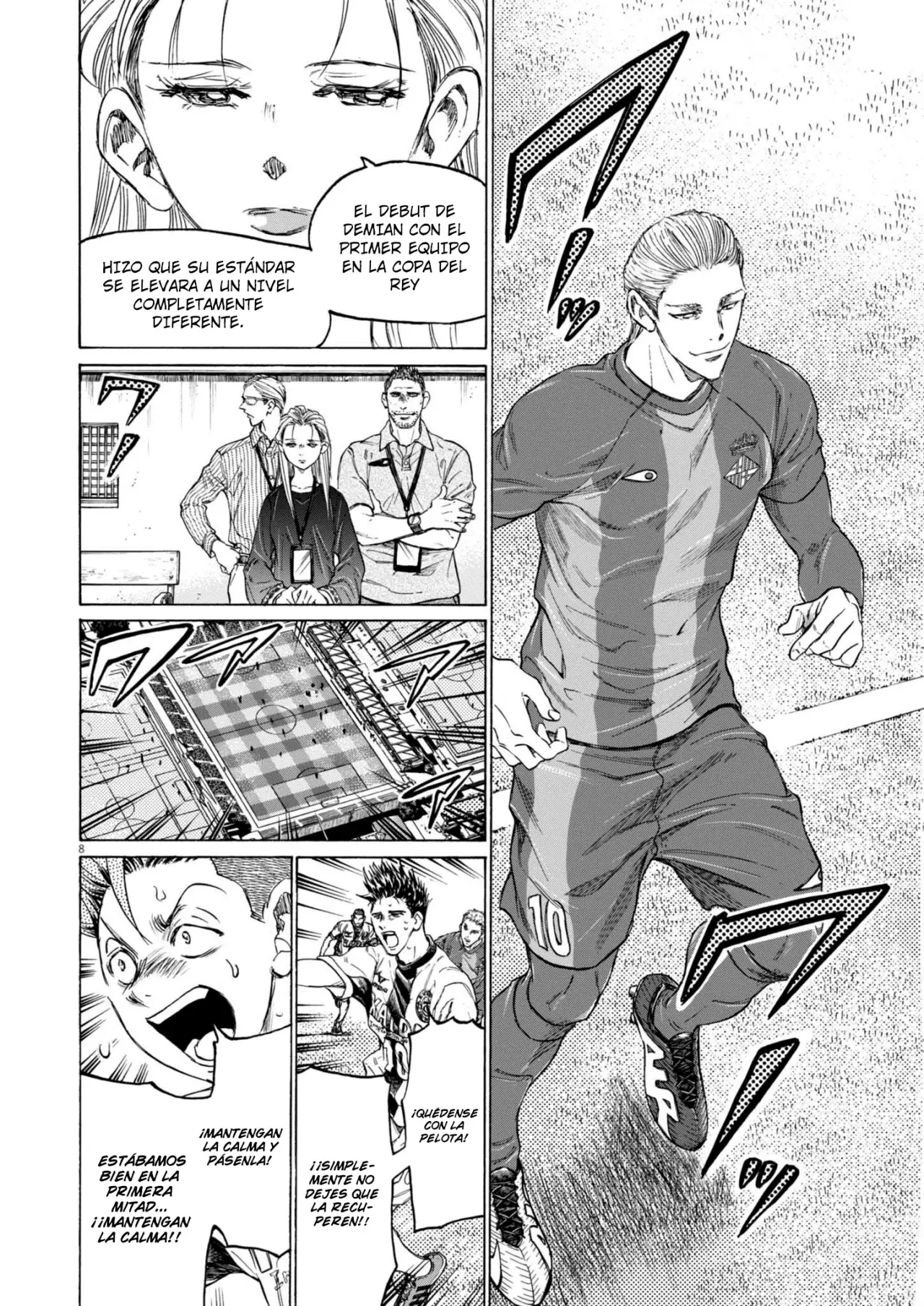 Ao ashi capítulo 378, página 9