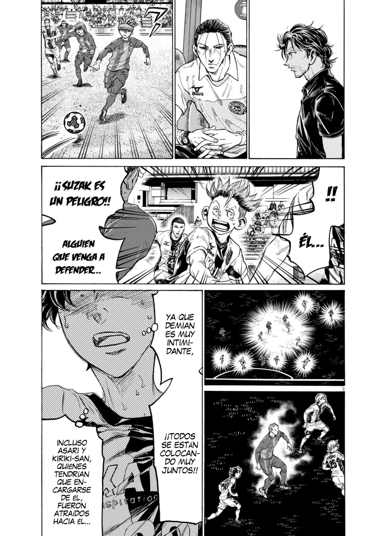Ao ashi capítulo 379, página 4