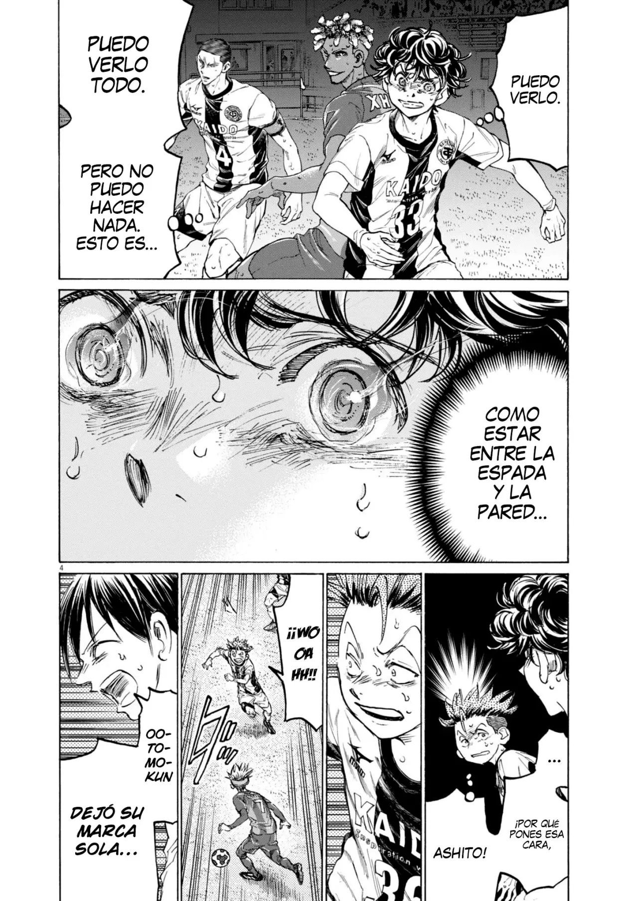 Ao ashi capítulo 379, página 5