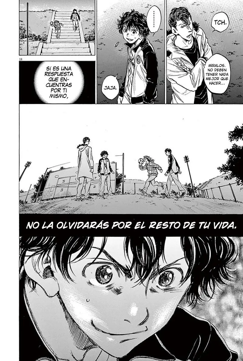 Ao ashi capítulo 38, página 19