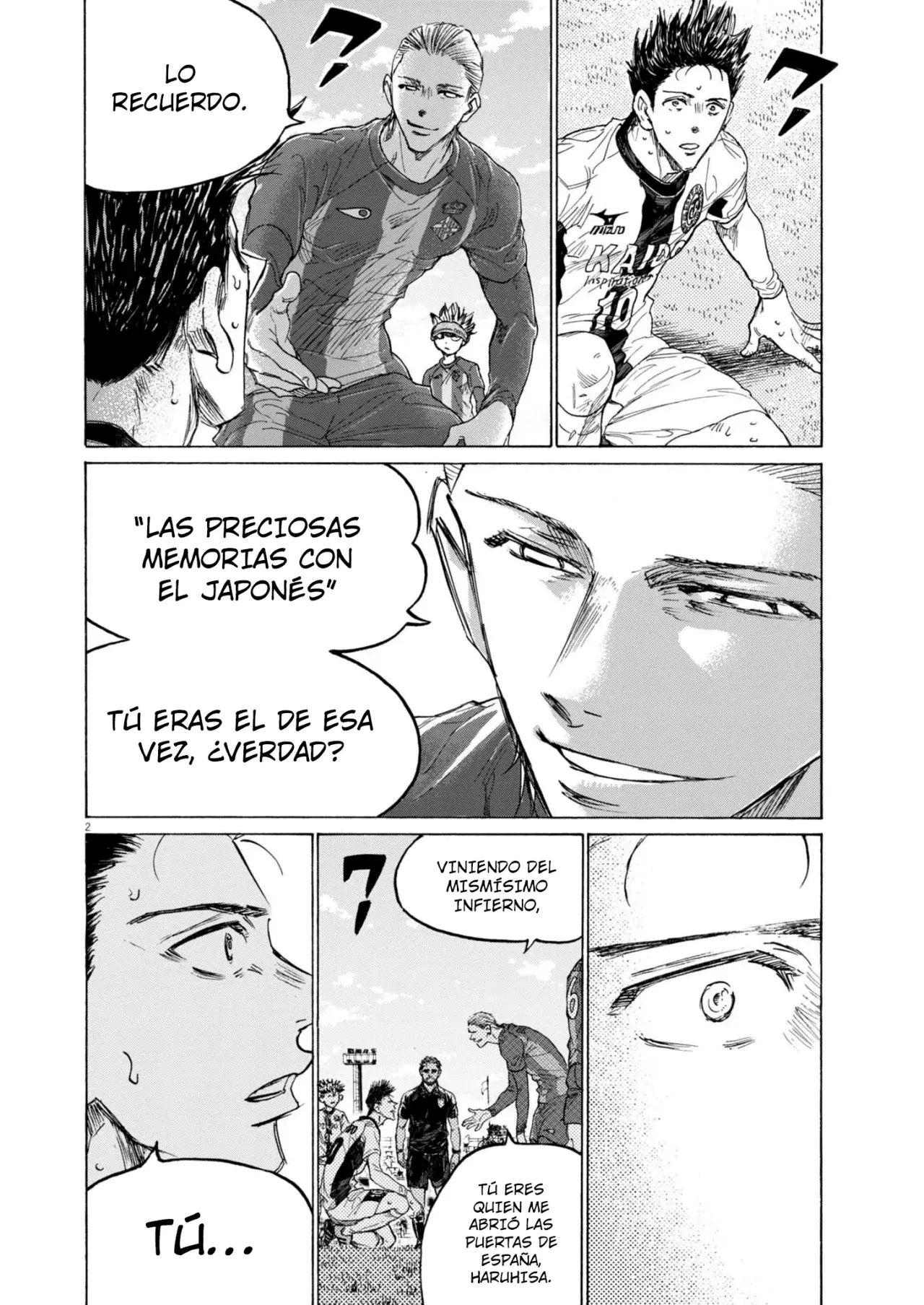 Ao ashi capítulo 380, página 3