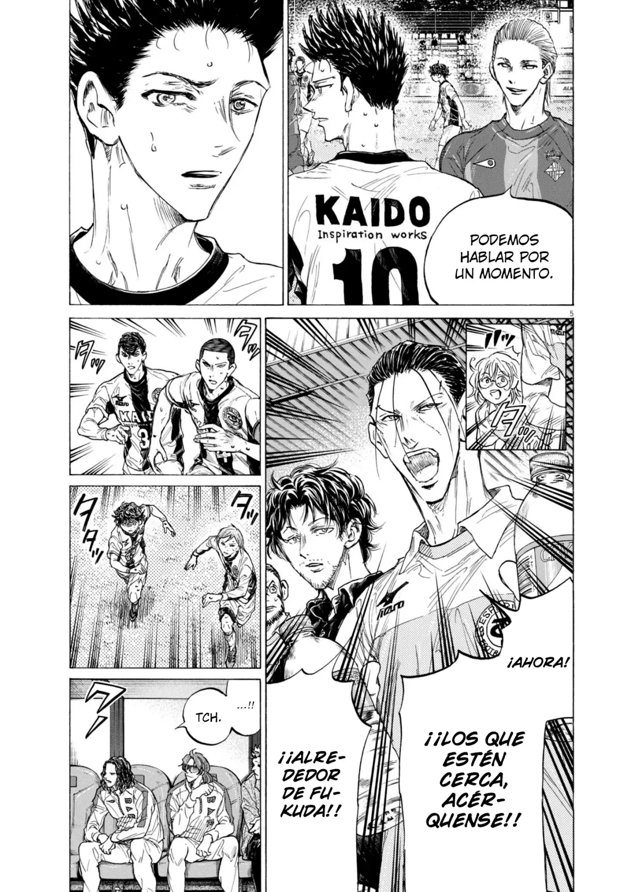 Ao ashi capítulo 380, página 6