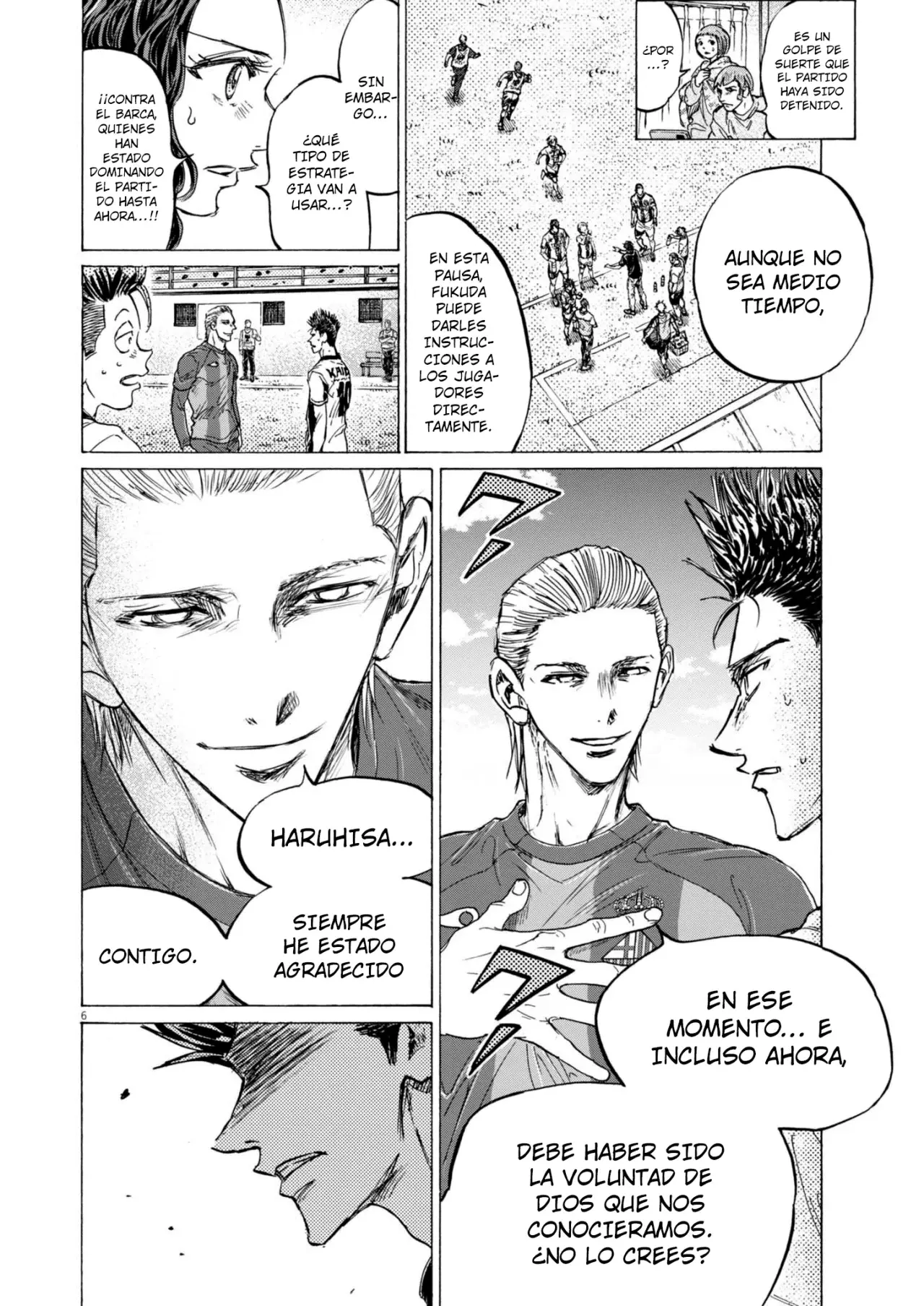 Ao ashi capítulo 380, página 7