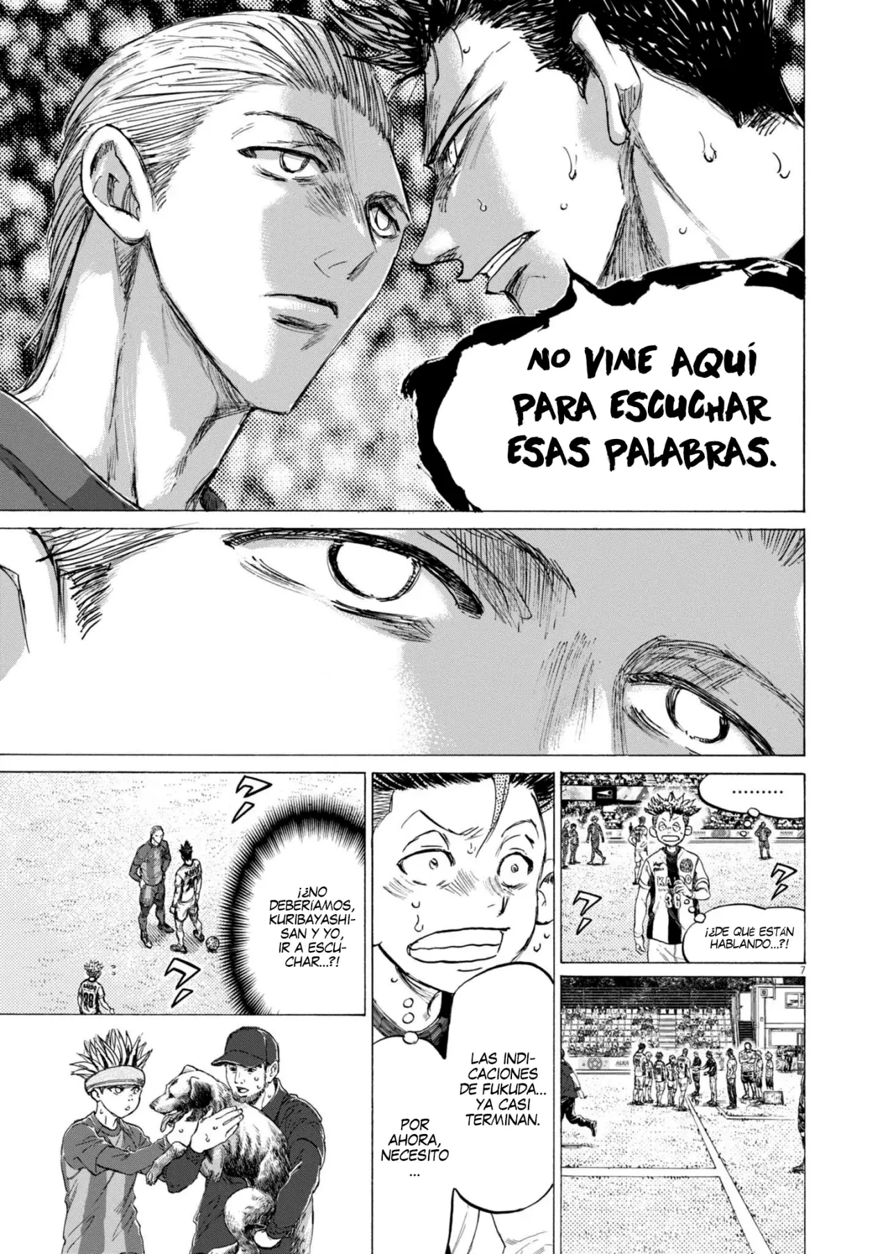 Ao ashi capítulo 380, página 8
