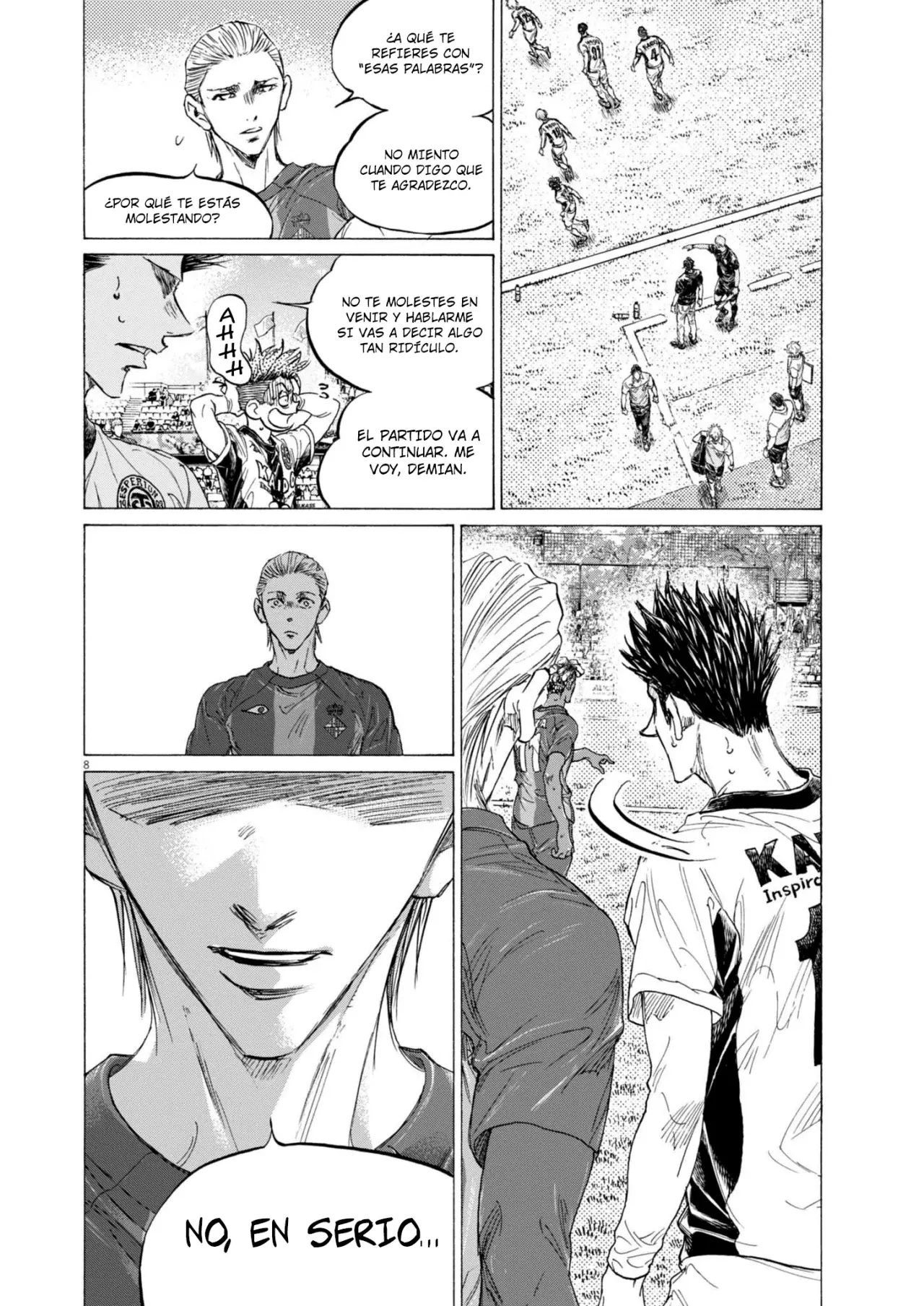 Ao ashi capítulo 380, página 9