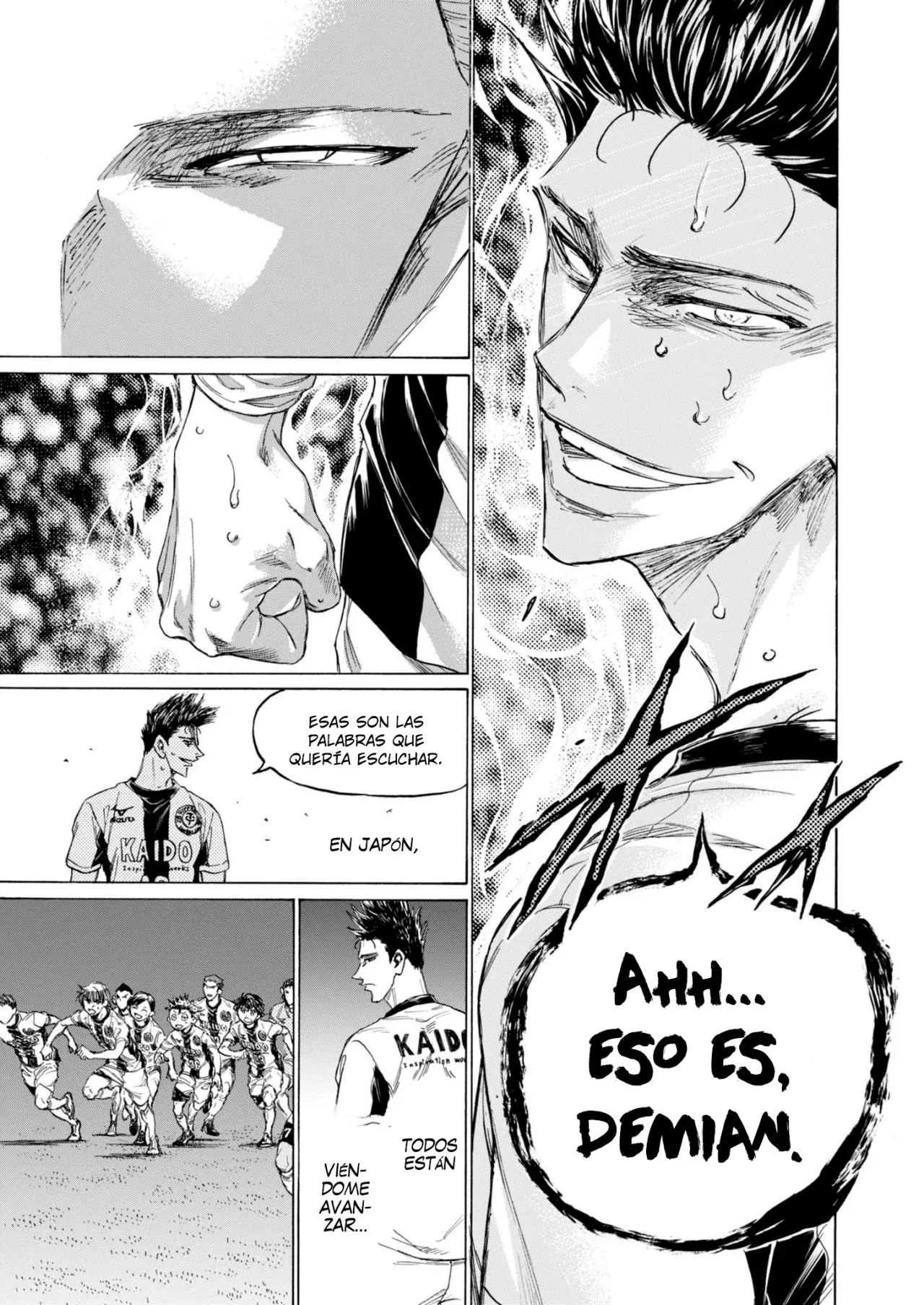 Ao ashi capítulo 380, página 12