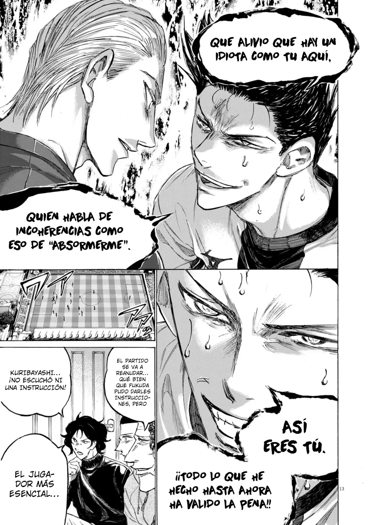 Ao ashi capítulo 380, página 14