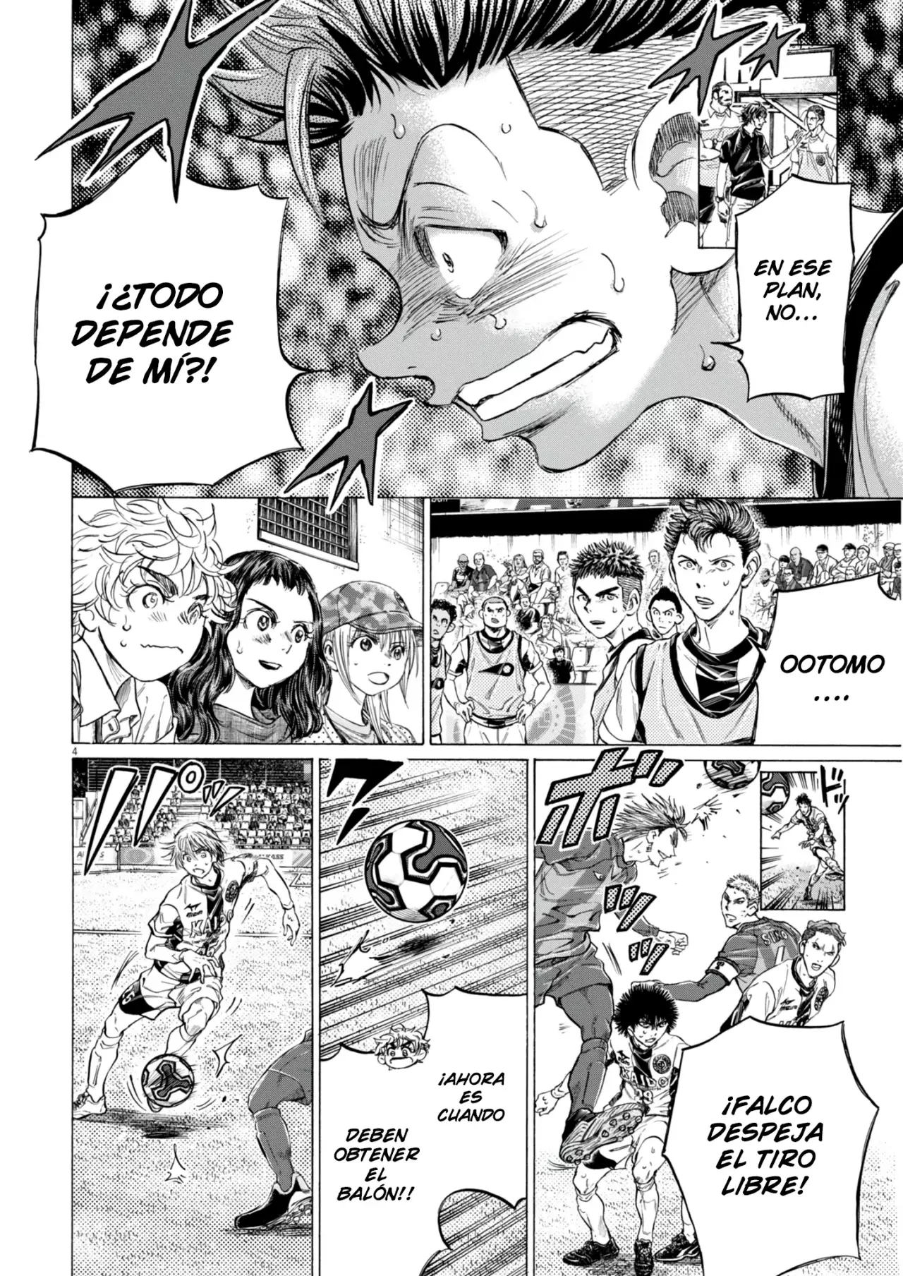 Ao ashi capítulo 381, página 5