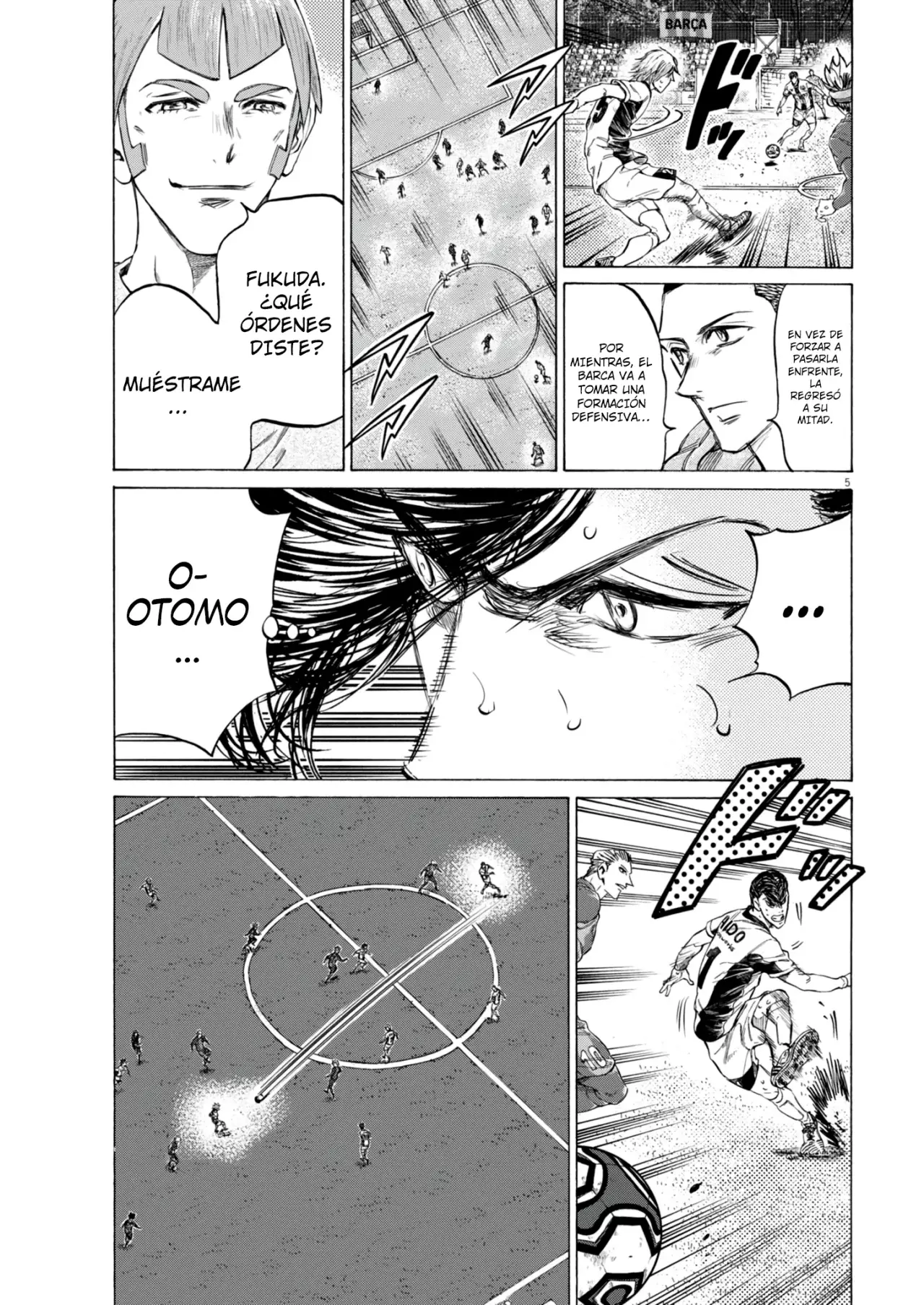 Ao ashi capítulo 381, página 6