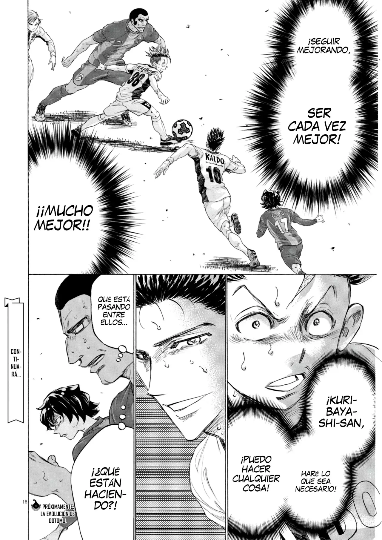 Ao ashi capítulo 381, página 19