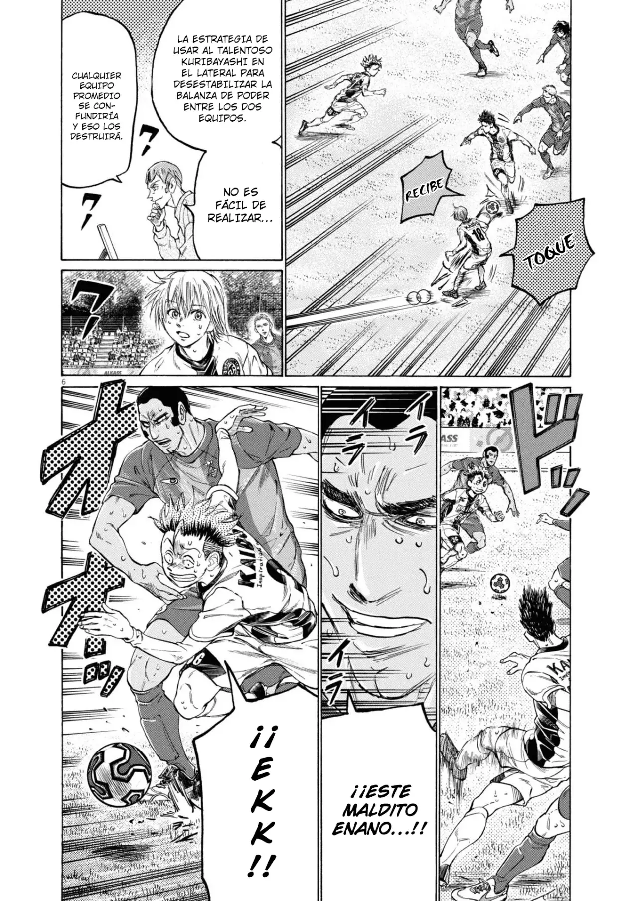 Ao ashi capítulo 382, página 6