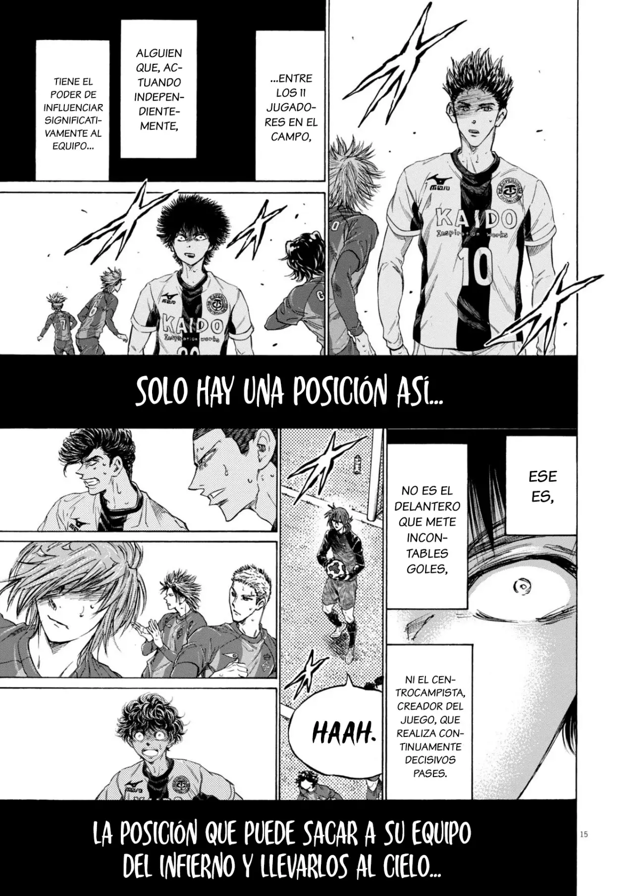 Ao ashi capítulo 383, página 16