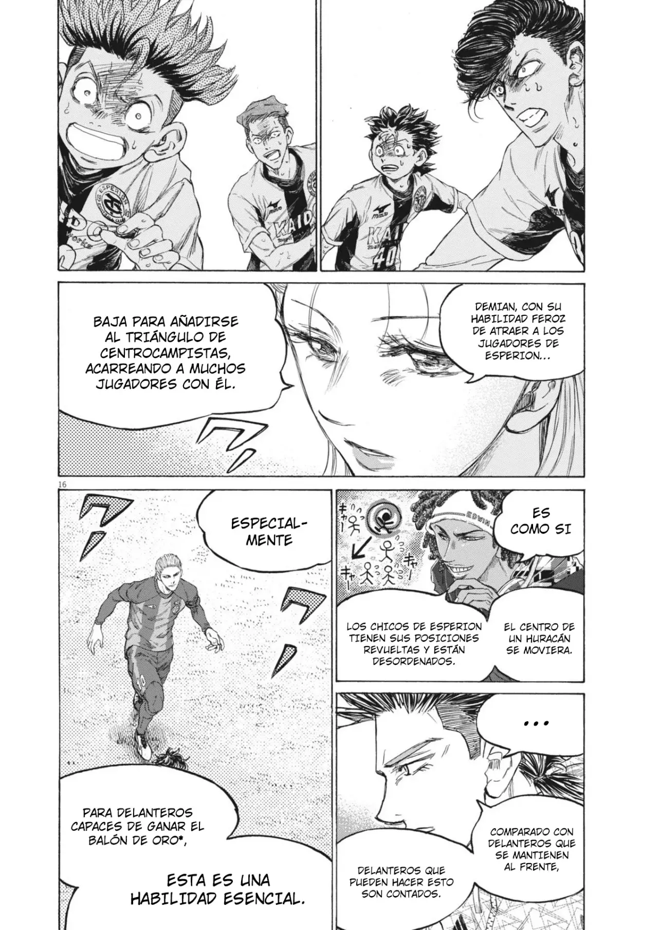 Ao ashi capítulo 384, página 17