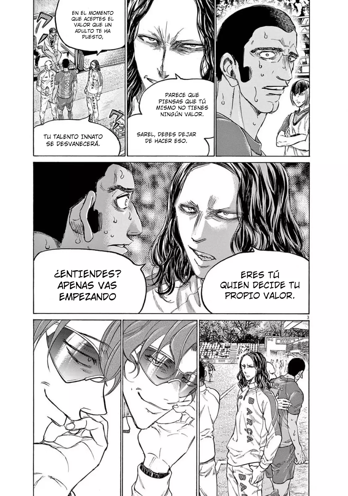 Ao ashi capítulo 385, página 4