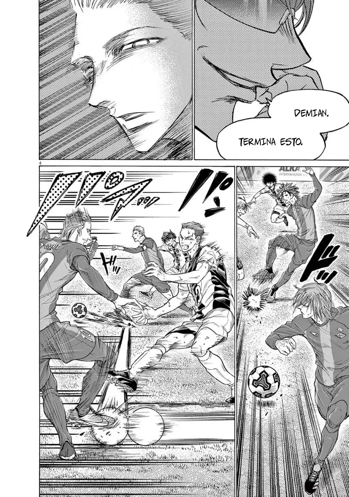Ao ashi capítulo 385, página 5