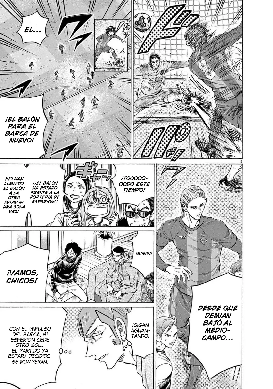 Ao ashi capítulo 385, página 10