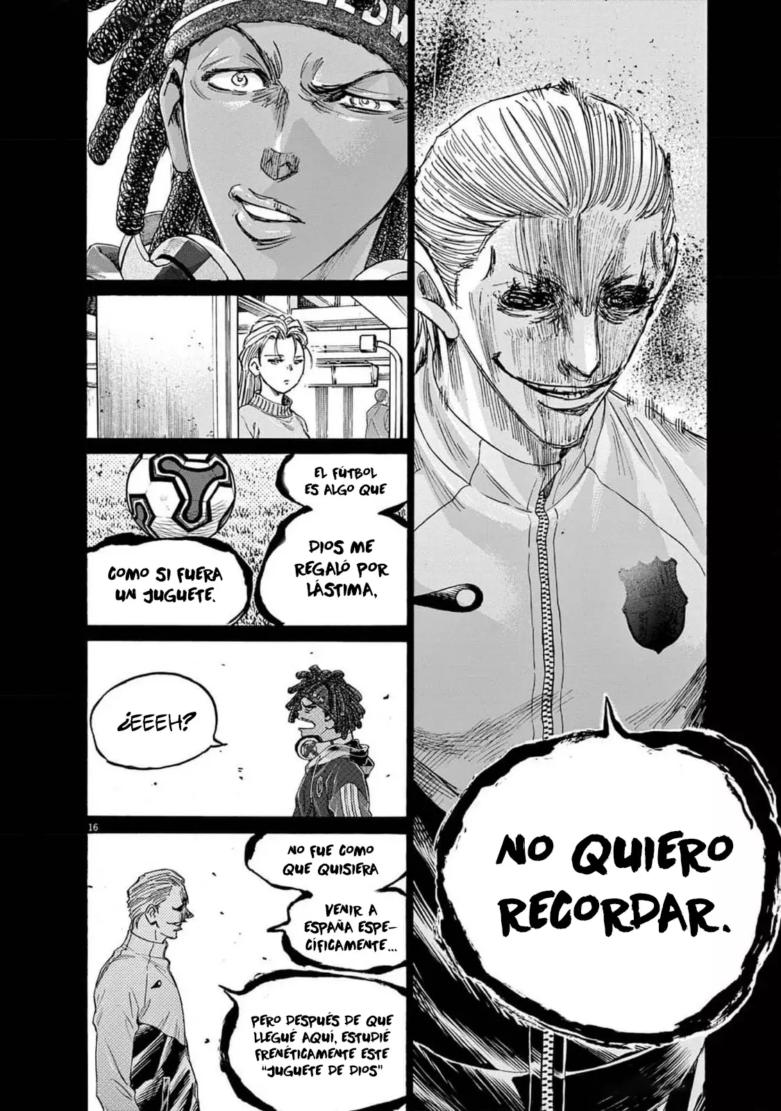Ao ashi capítulo 385, página 17