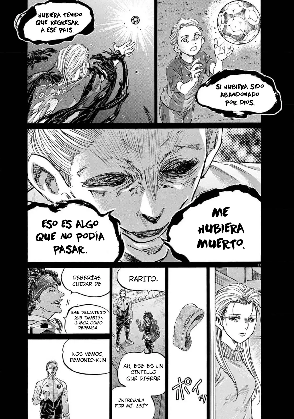 Ao ashi capítulo 385, página 18