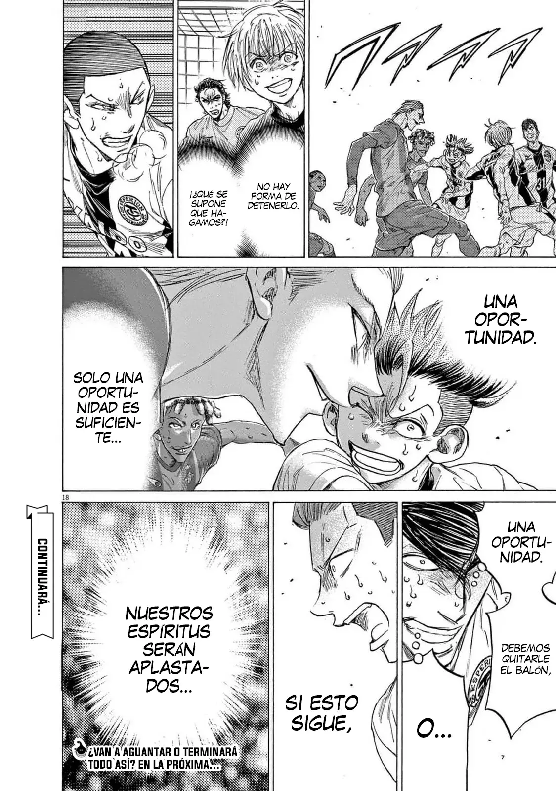 Ao ashi capítulo 385, página 19