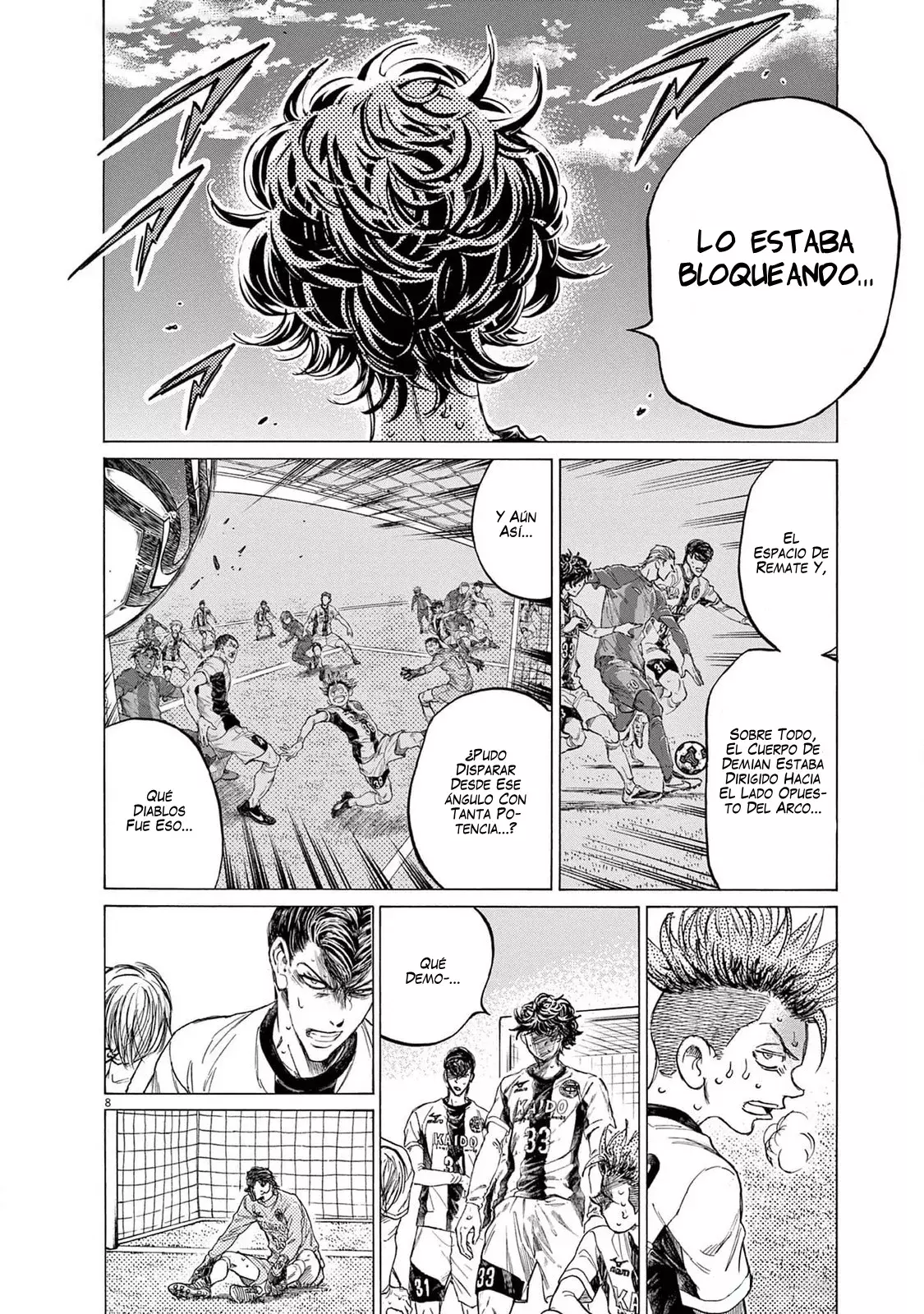 Ao ashi capítulo 387, página 9