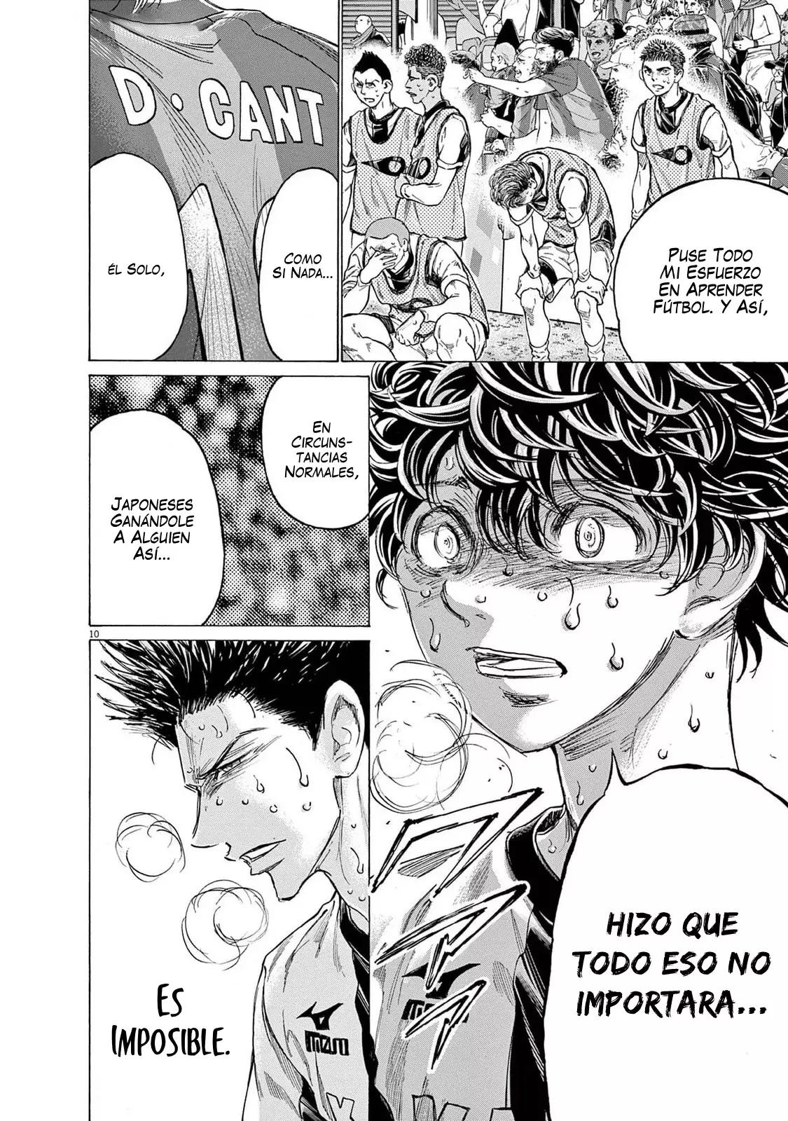 Ao ashi capítulo 387, página 11
