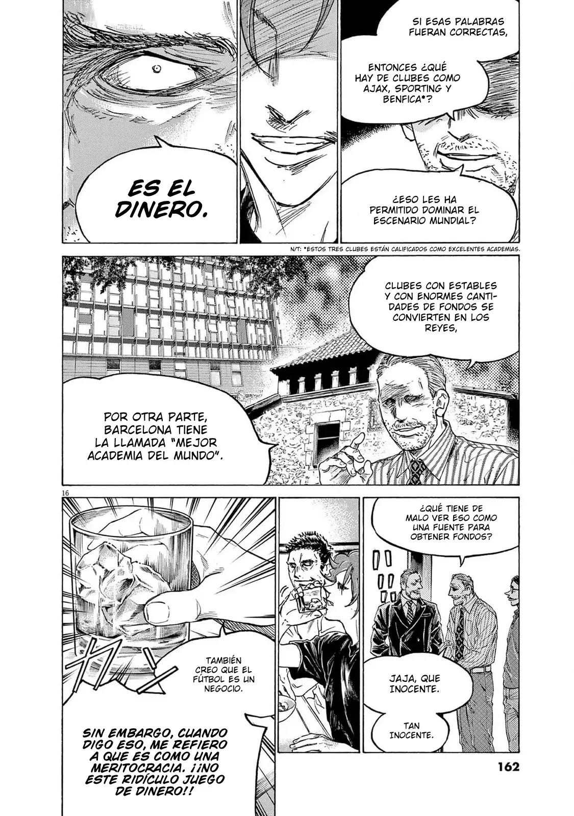 Ao ashi capítulo 387, página 17