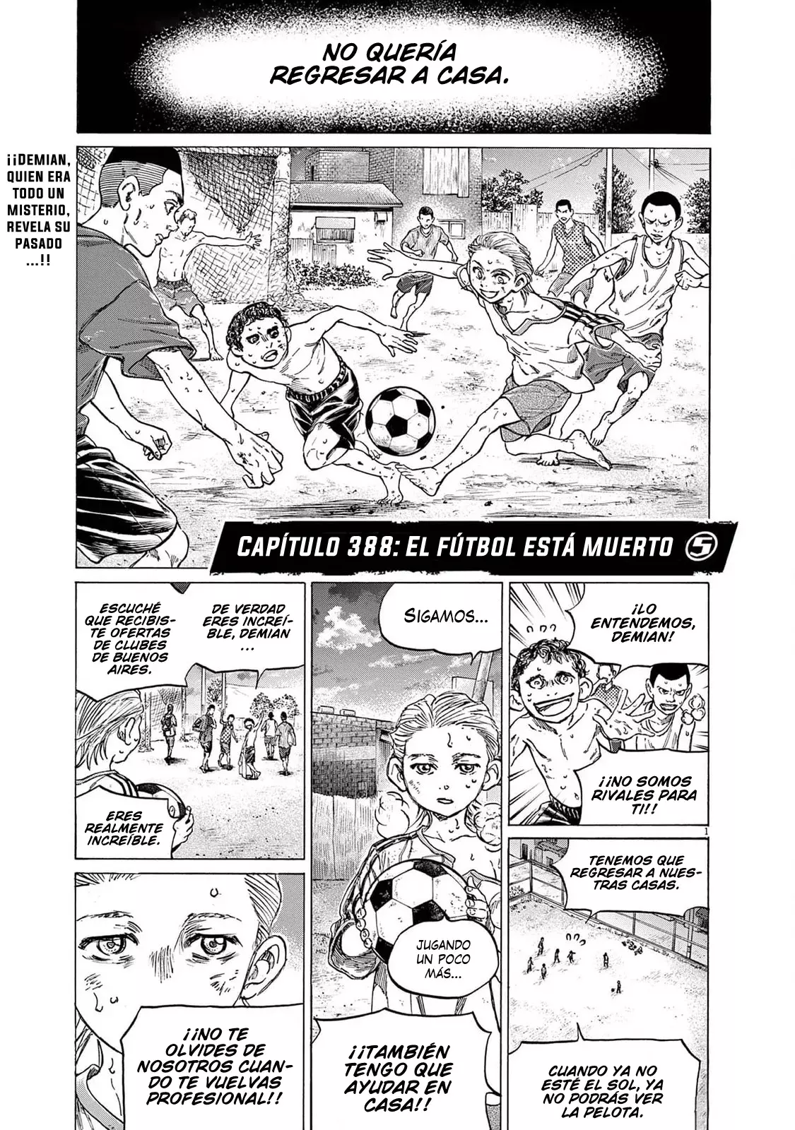 Ao ashi capítulo 388, página 3